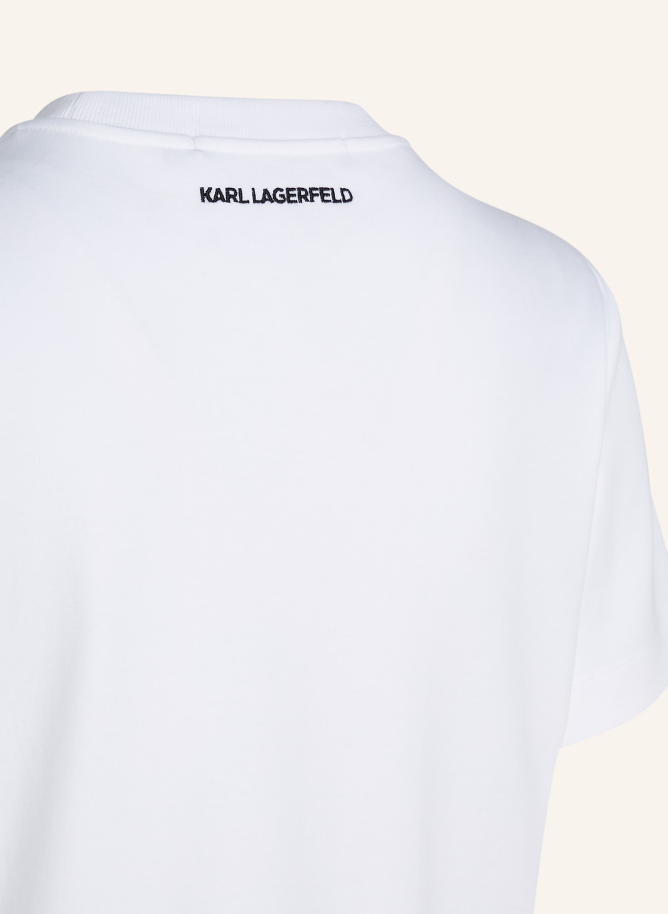 KARL LAGERFELD T-shirt, Farbe: WEISS (Bild 3)