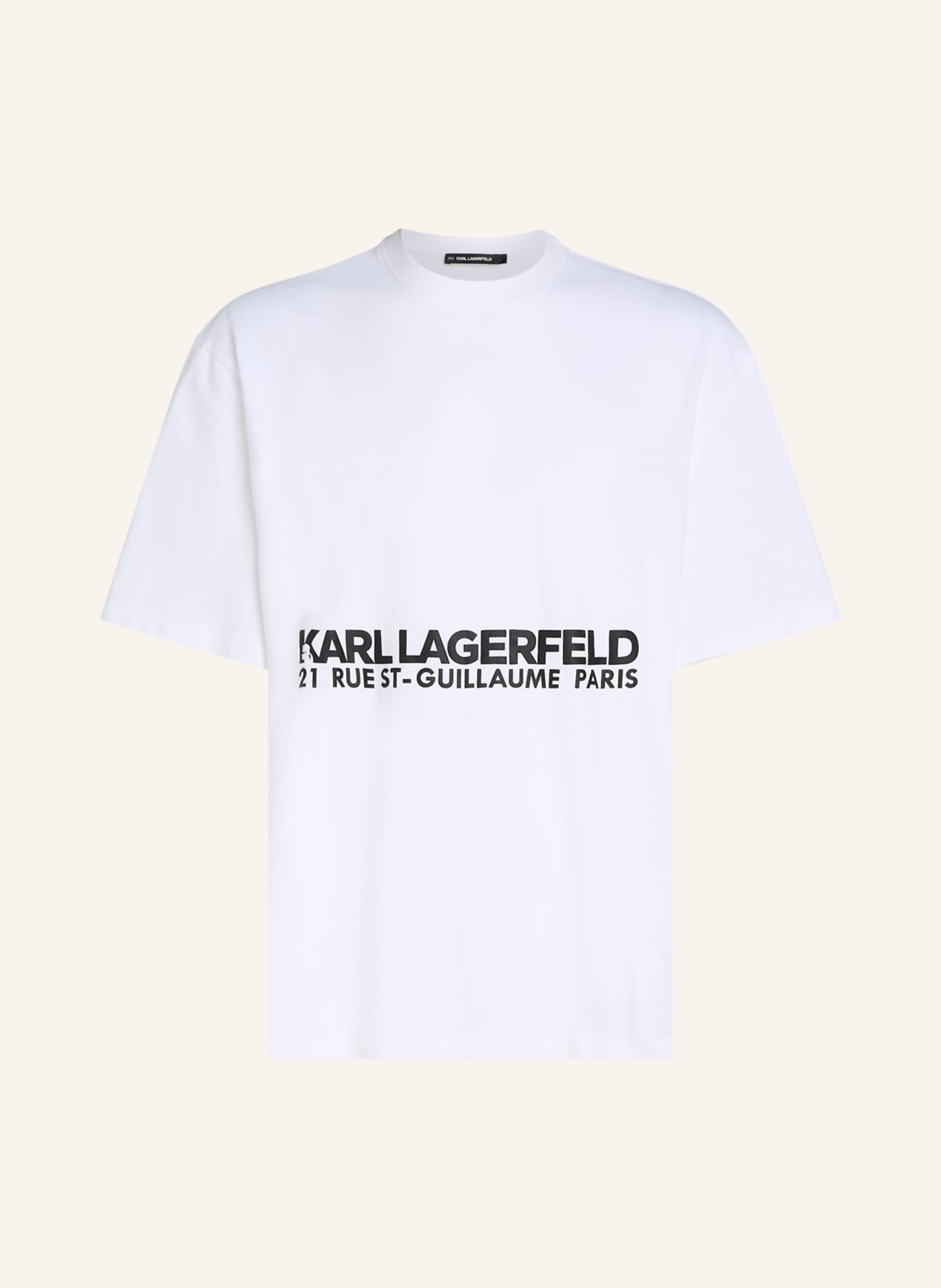 KARL LAGERFELD T-shirt, Farbe: WEISS (Bild 1)