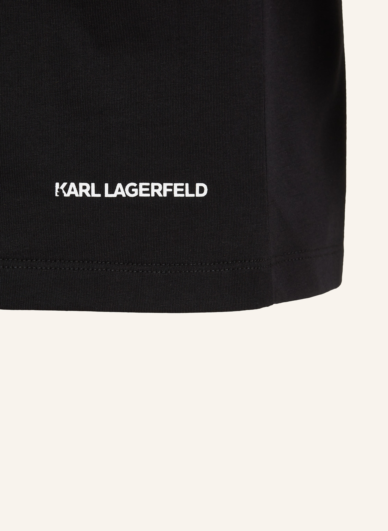 KARL LAGERFELD T-shirt, Farbe: SCHWARZ (Bild 7)