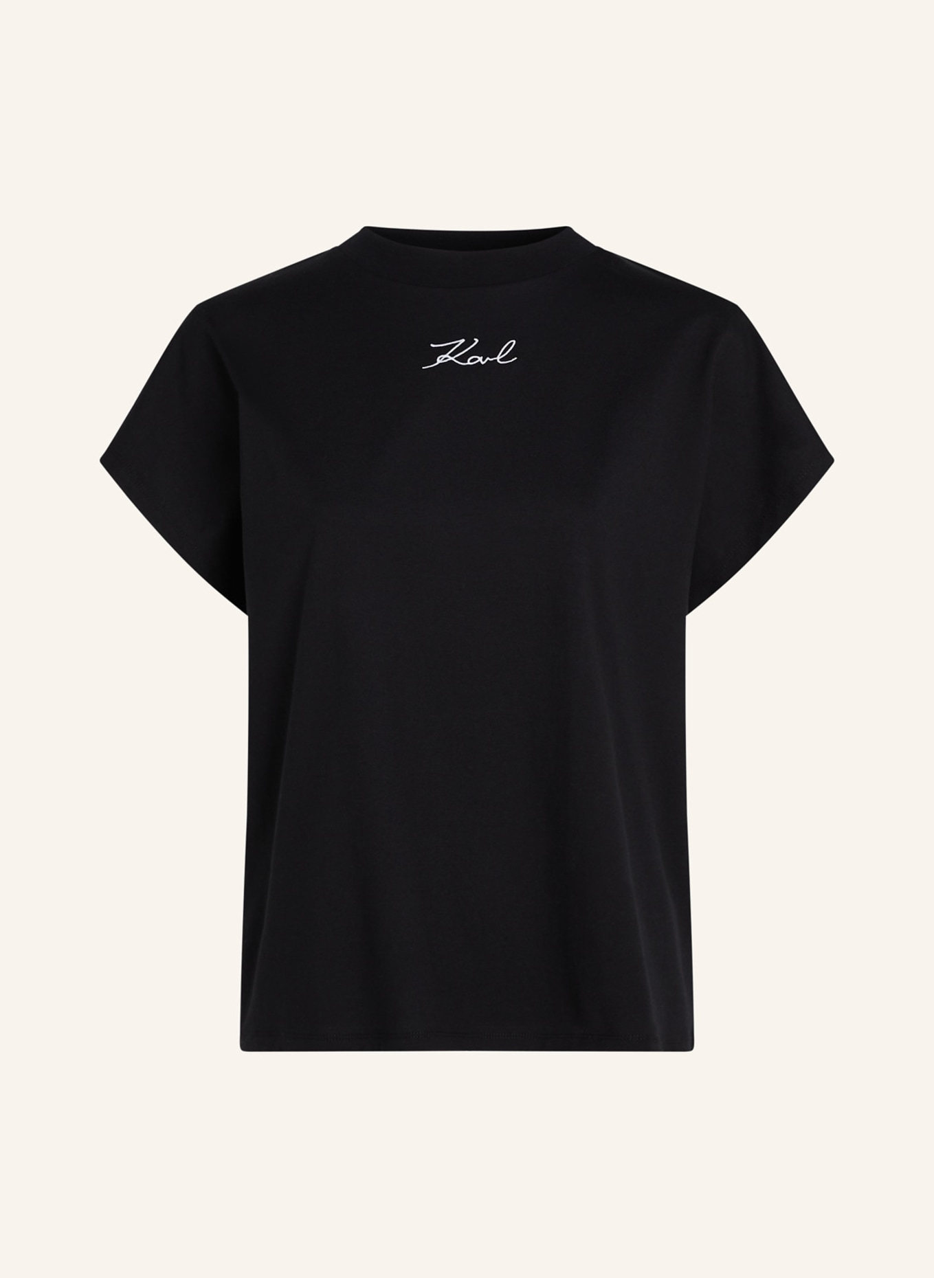 KARL LAGERFELD T-shirt, Farbe: SCHWARZ (Bild 1)