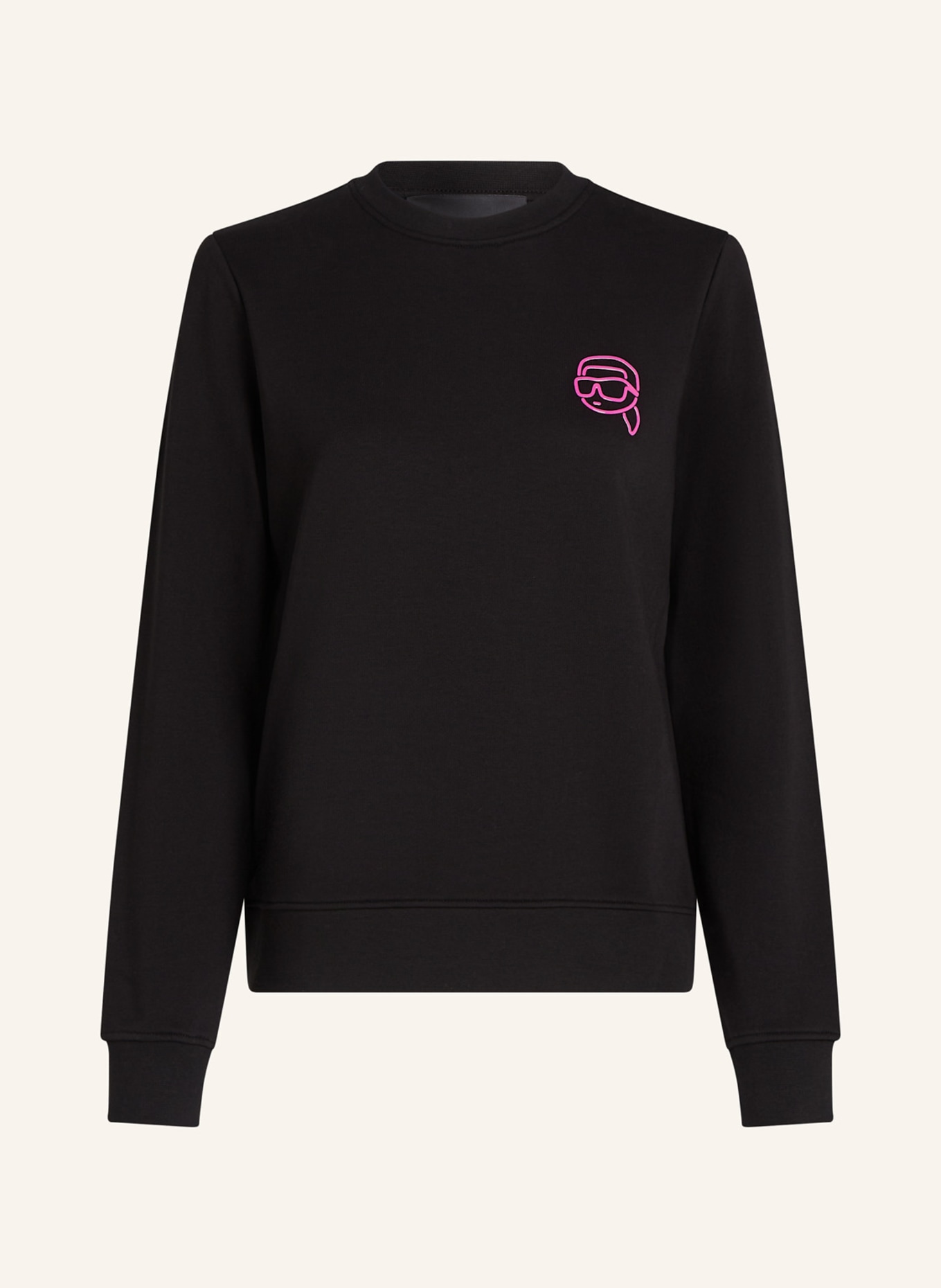 KARL LAGERFELD Sweatshirt, Farbe: SCHWARZ (Bild 1)