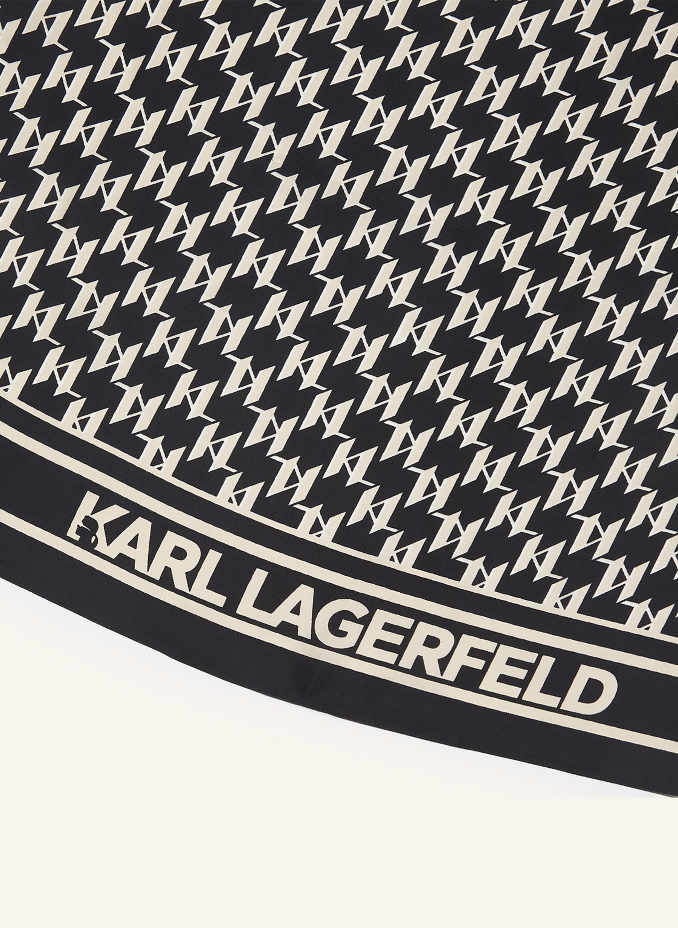 KARL LAGERFELD Schal, Farbe: SCHWARZ (Bild 4)