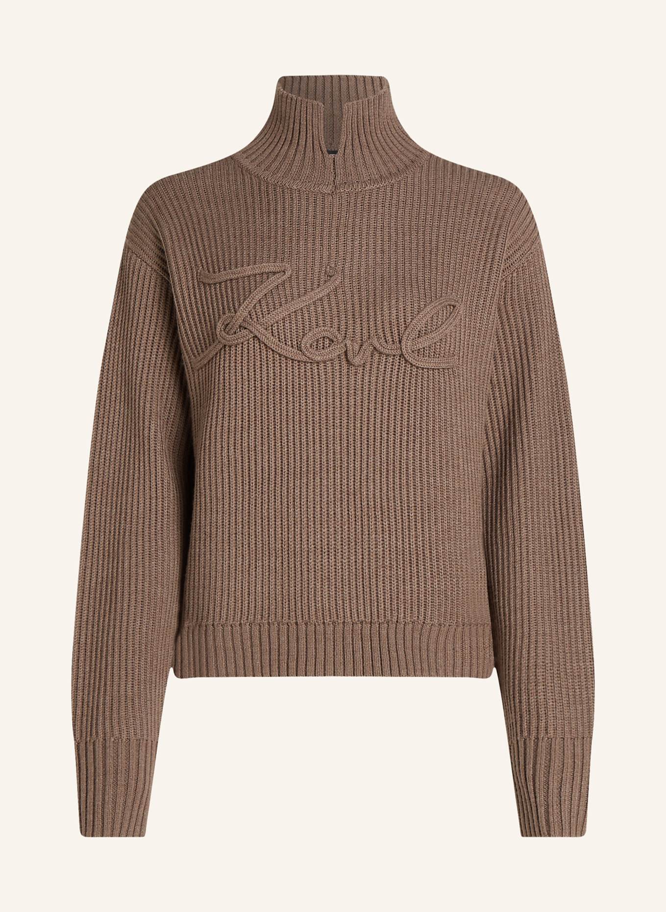 KARL LAGERFELD Sweatshirt, Farbe: BEIGE (Bild 1)