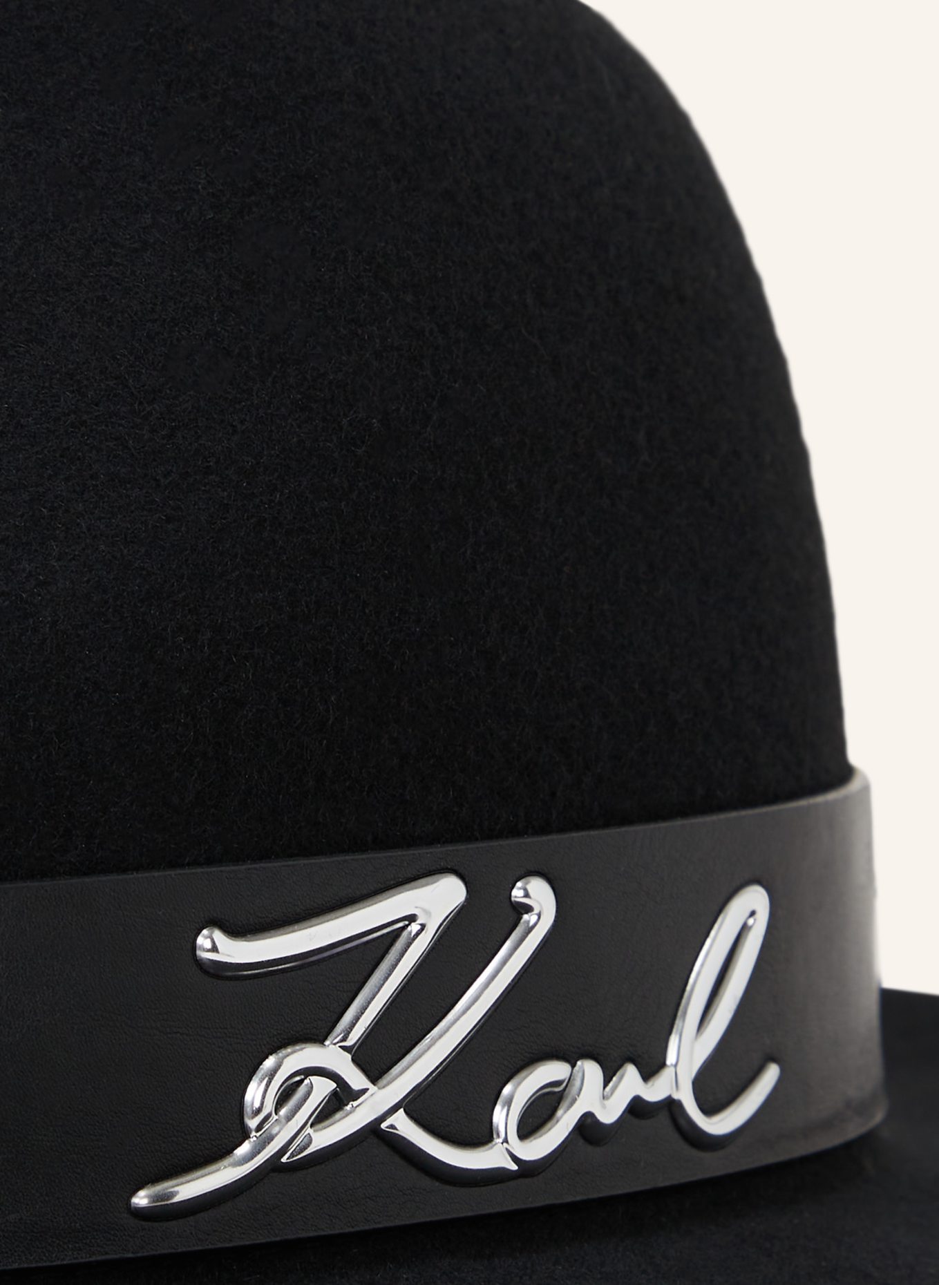 KARL LAGERFELD Hut: SCHWARZ