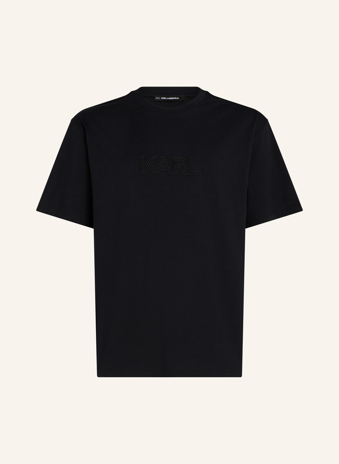 KARL LAGERFELD T-shirt, Farbe: SCHWARZ (Bild 1)