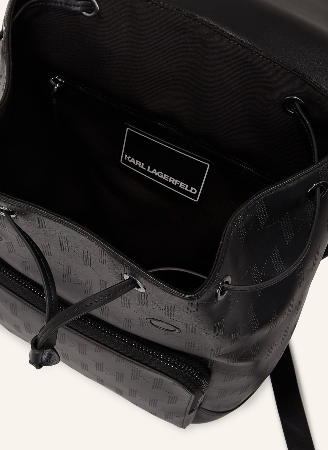 KARL LAGERFELD Rucksack, Farbe: SCHWARZ (Bild 3)