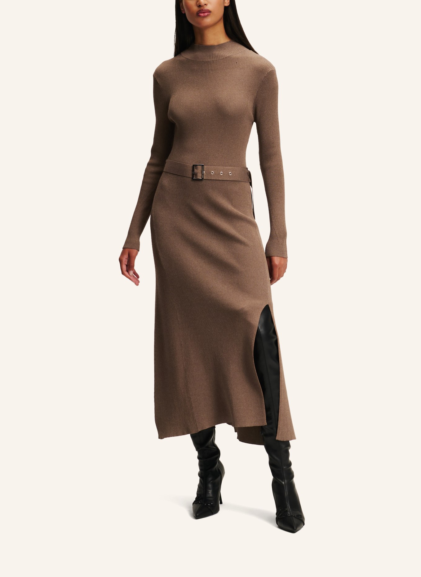 KARL LAGERFELD Kleid, Farbe: BEIGE (Bild 5)