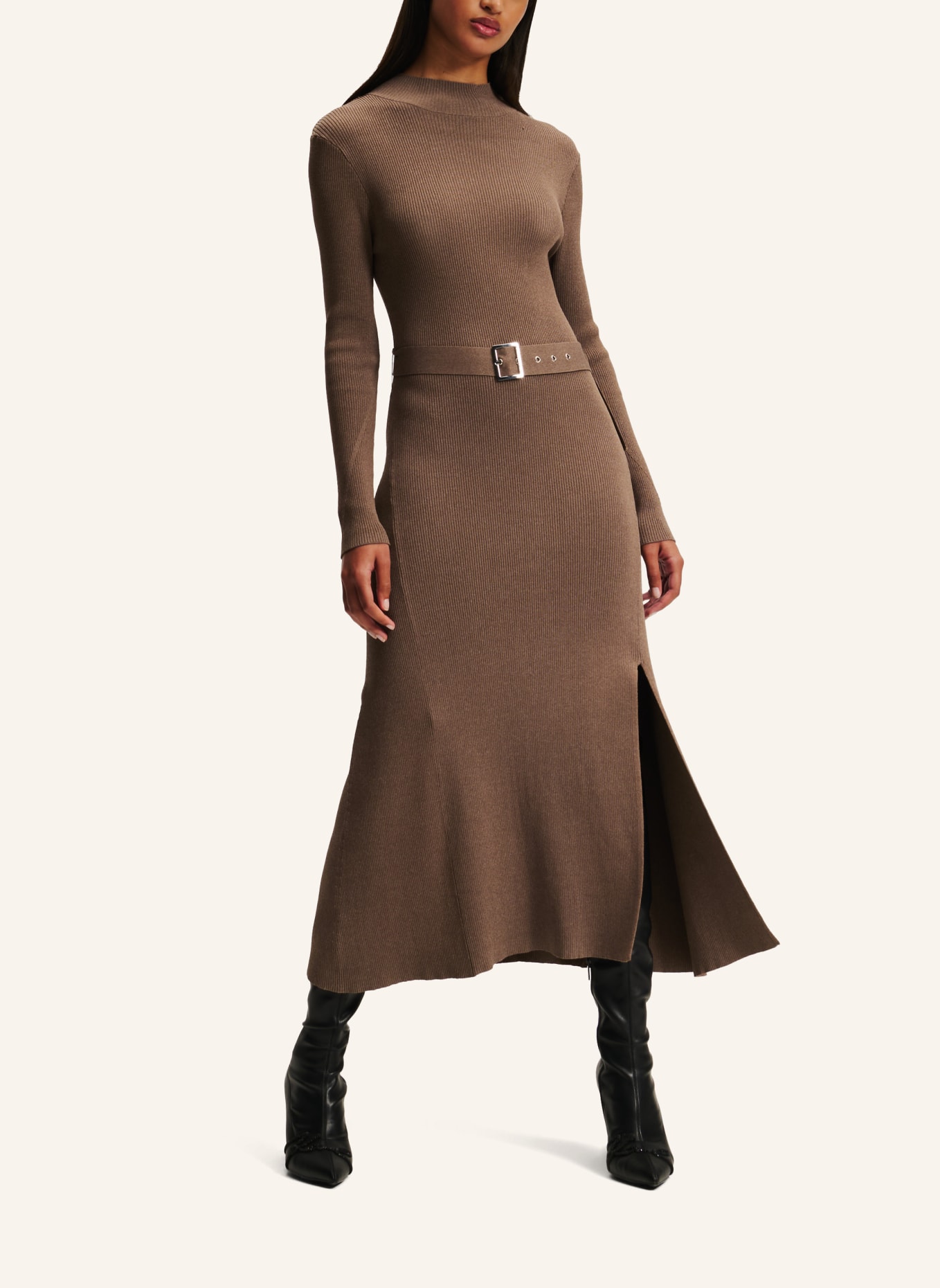 KARL LAGERFELD Kleid, Farbe: BEIGE (Bild 3)