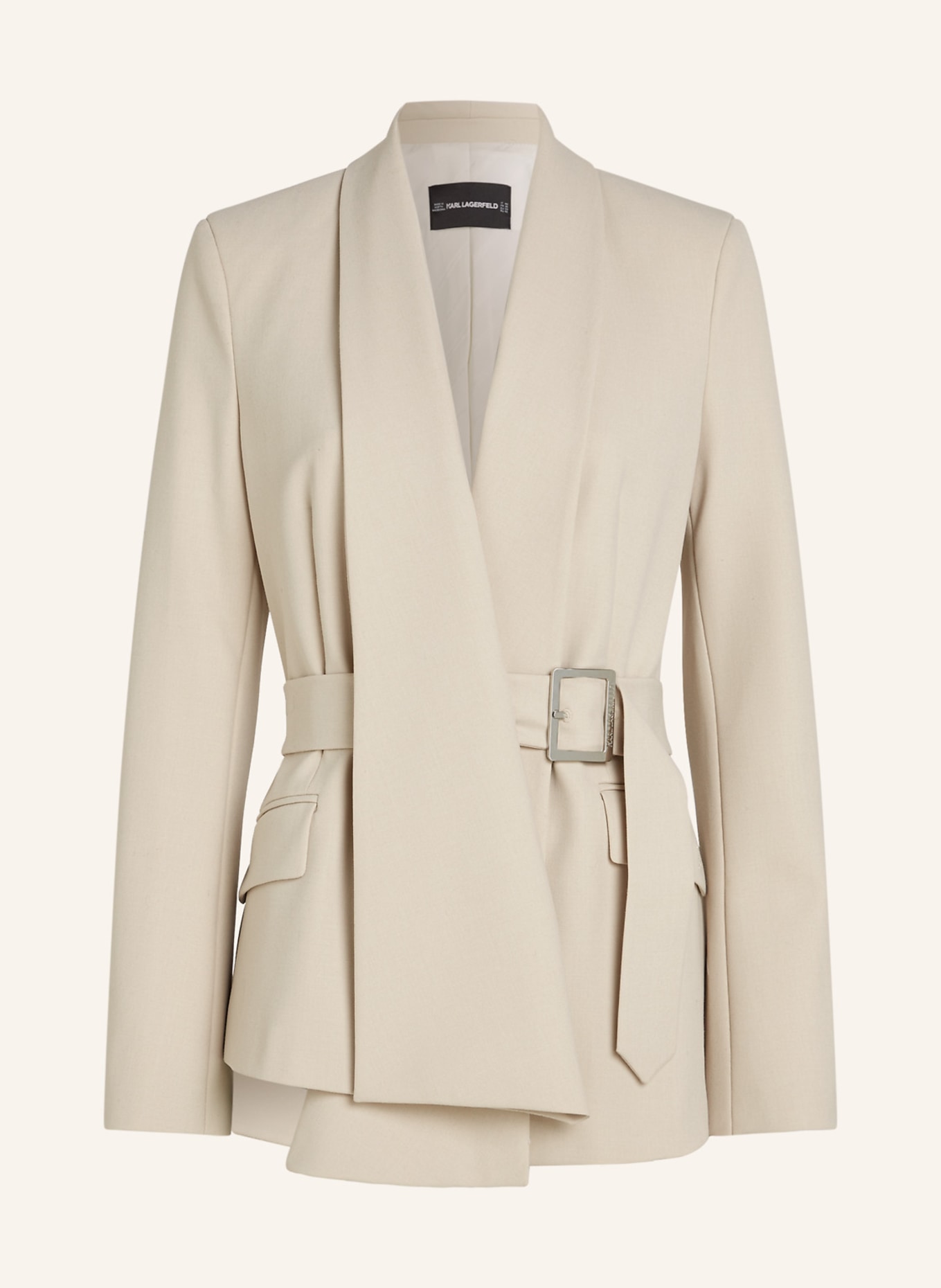 KARL LAGERFELD Blazer, Farbe: BEIGE (Bild 1)