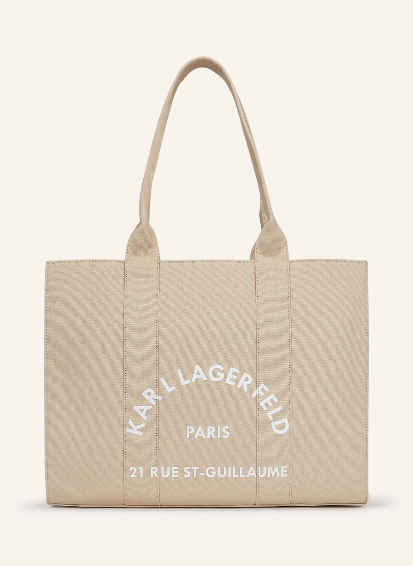 KARL LAGERFELD Shopper, Farbe: BEIGE (Bild 1)