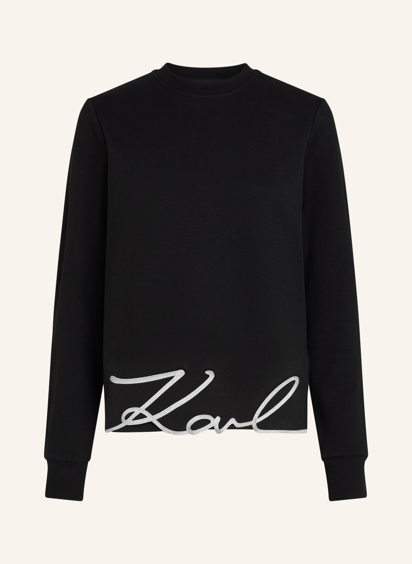 KARL LAGERFELD Sweatshirt, Farbe: SCHWARZ (Bild 1)