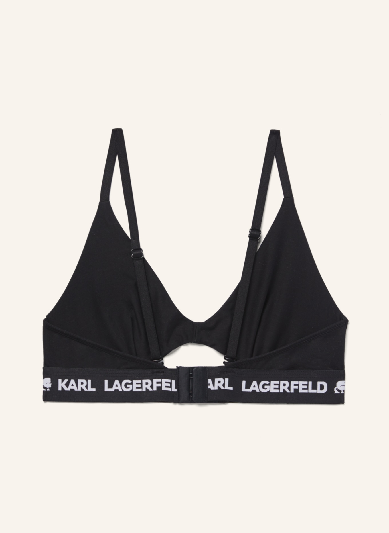 KARL LAGERFELD Top, Farbe: SCHWARZ (Bild 6)