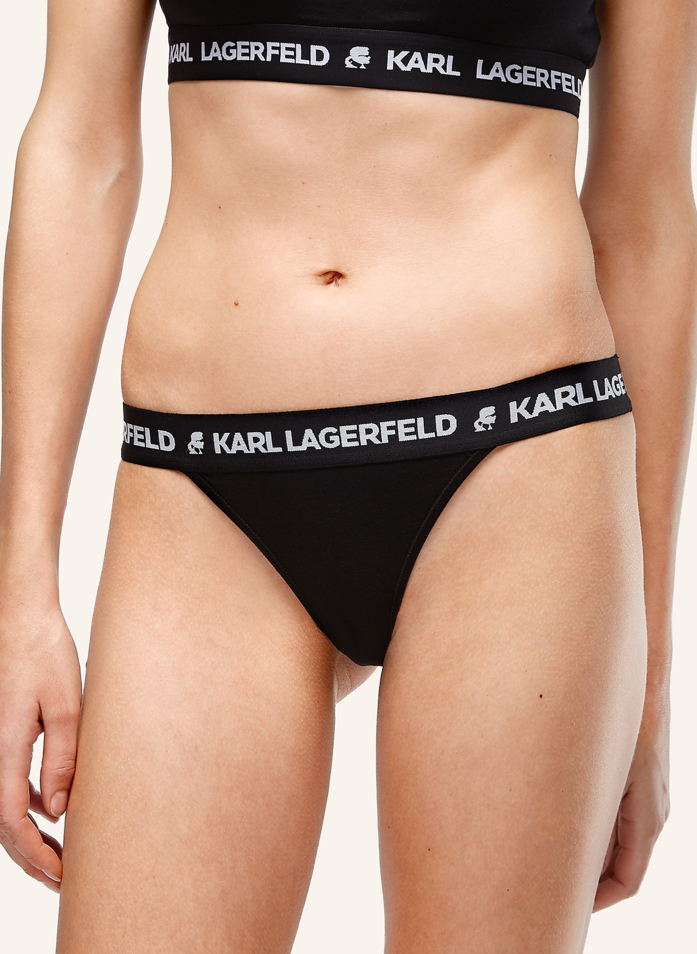 KARL LAGERFELD Unterwäsche Hose, Farbe: SCHWARZ (Bild 6)