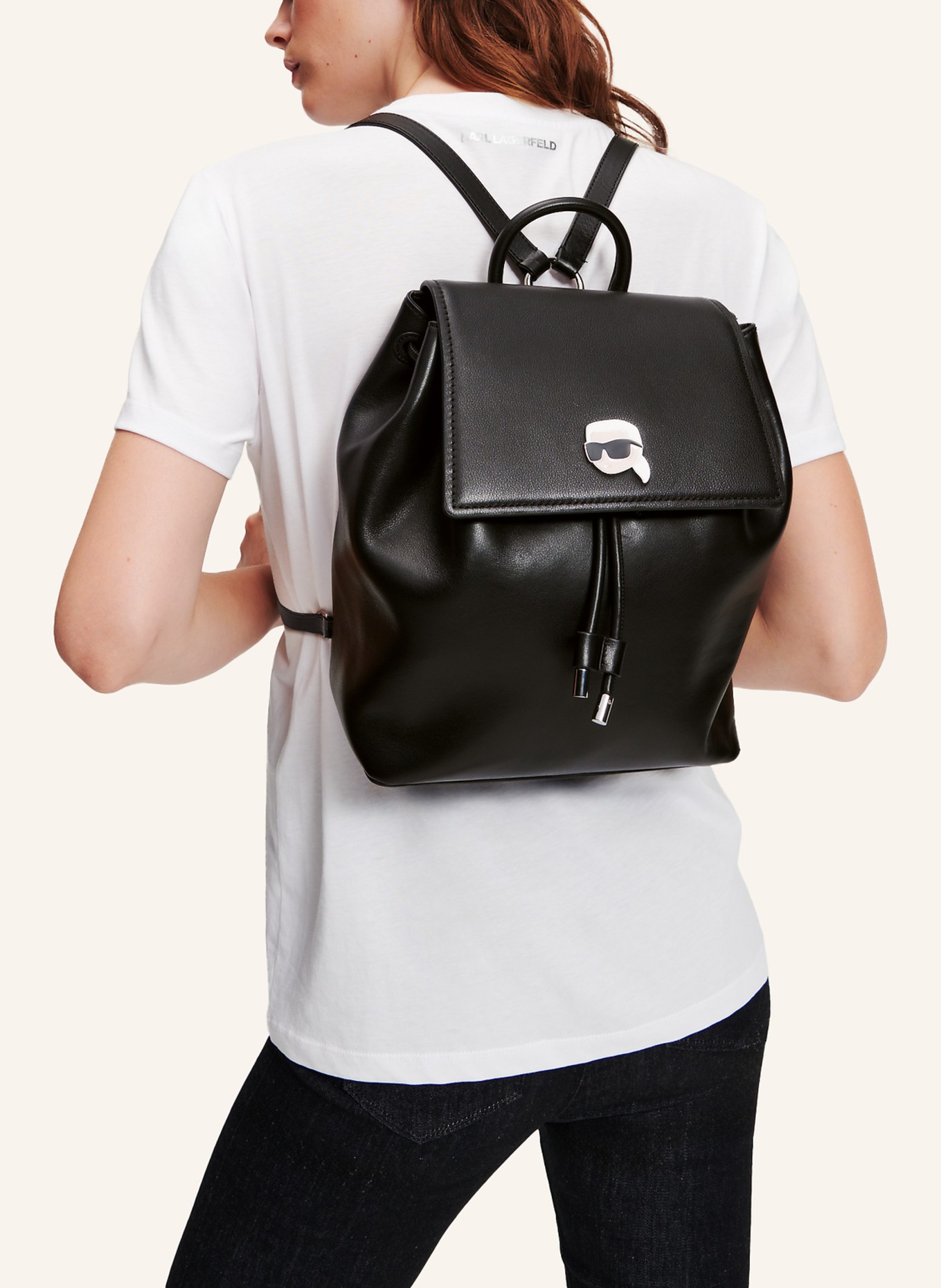 KARL LAGERFELD Rucksack, Farbe: SCHWARZ (Bild 5)