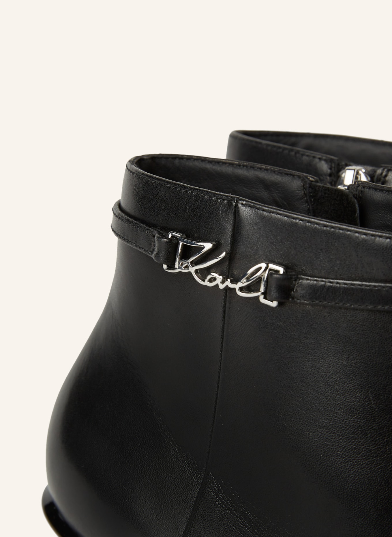 KARL LAGERFELD Stiefel, Farbe: SCHWARZ (Bild 4)