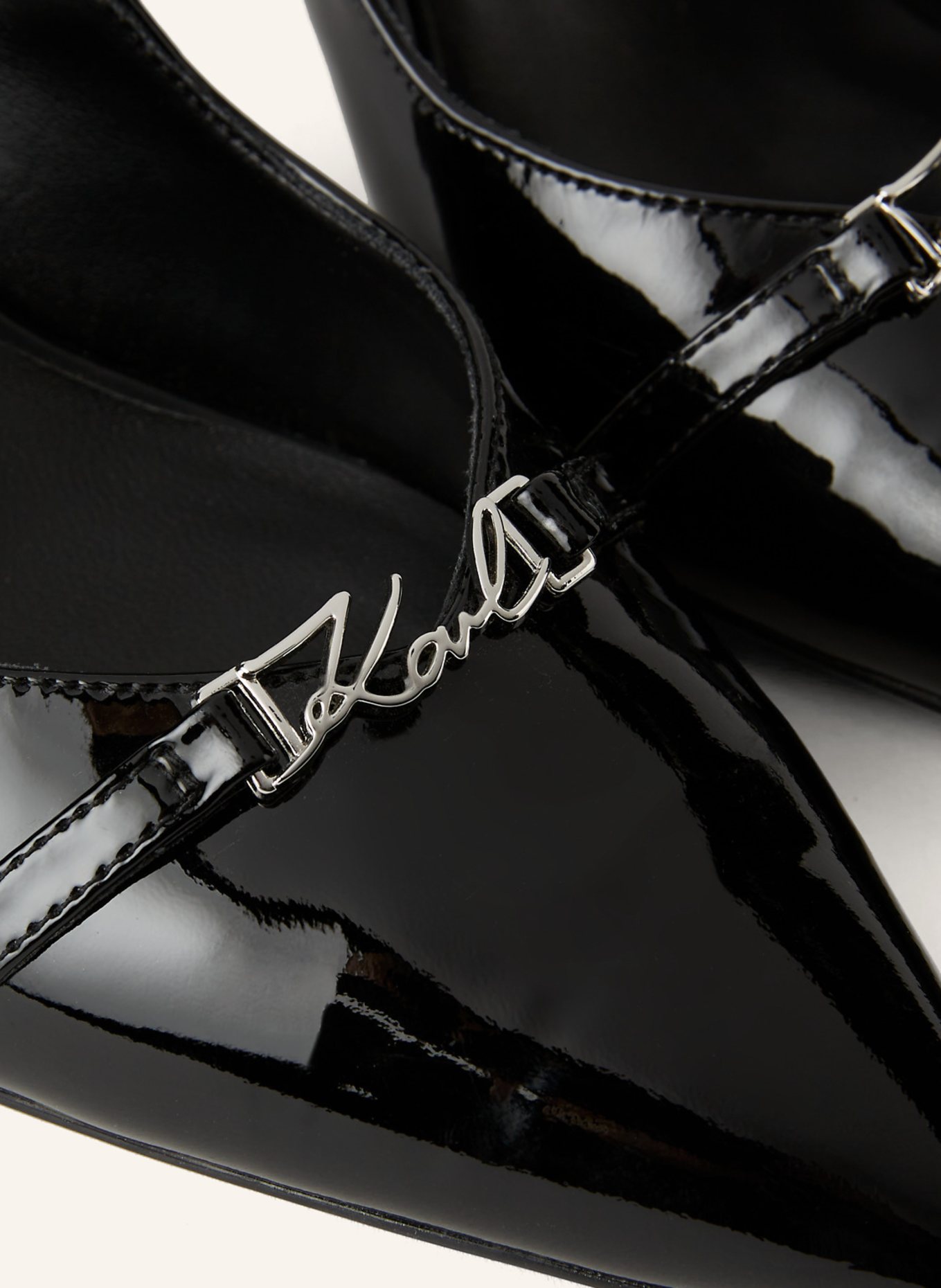 KARL LAGERFELD Pumps, Farbe: SCHWARZ (Bild 5)