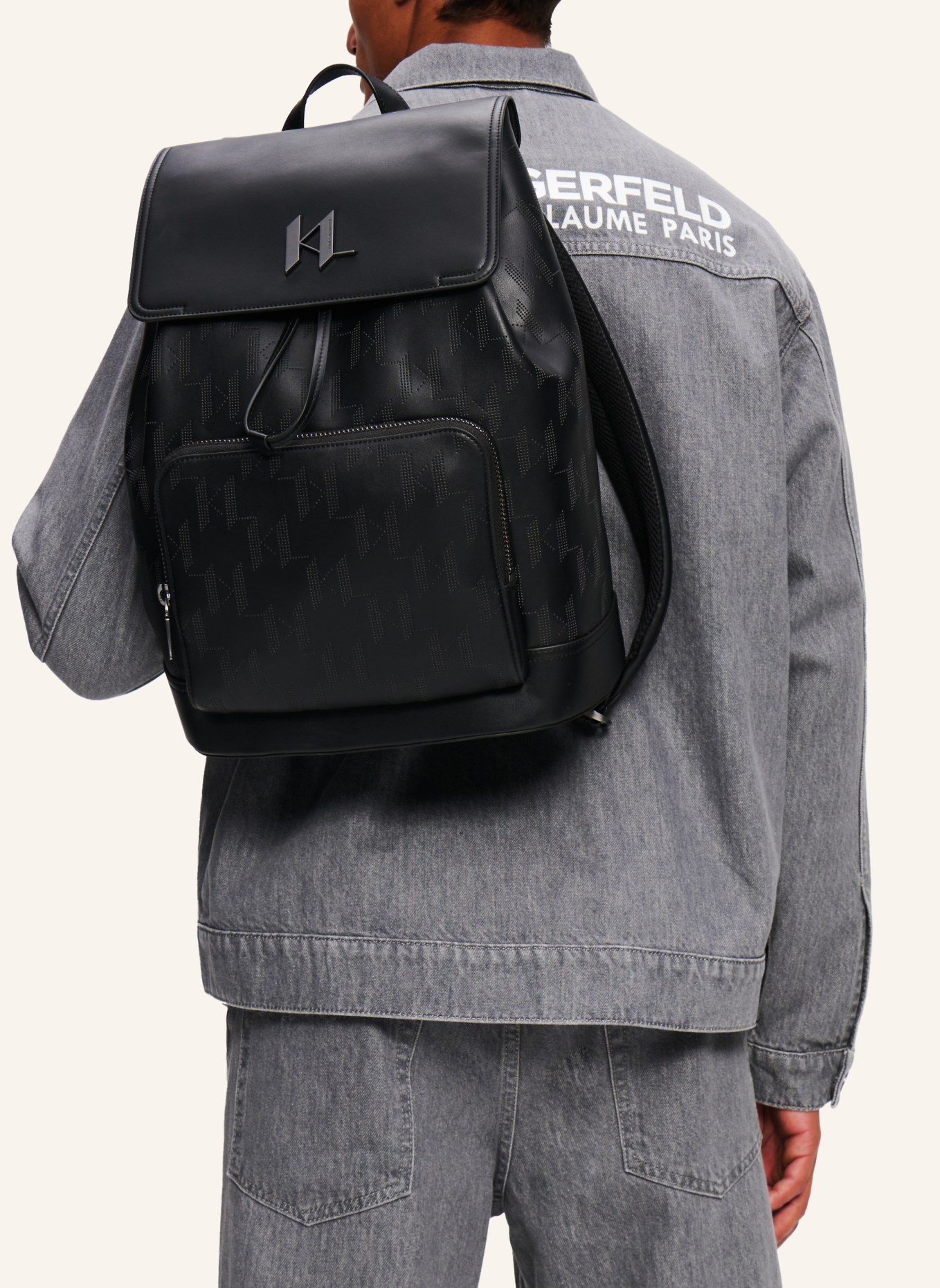 KARL LAGERFELD Rucksack, Farbe: SCHWARZ (Bild 5)