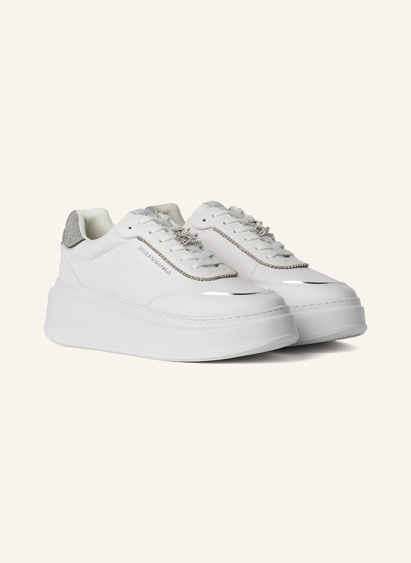 KARL LAGERFELD Sneaker, Farbe: WEISS (Bild 1)