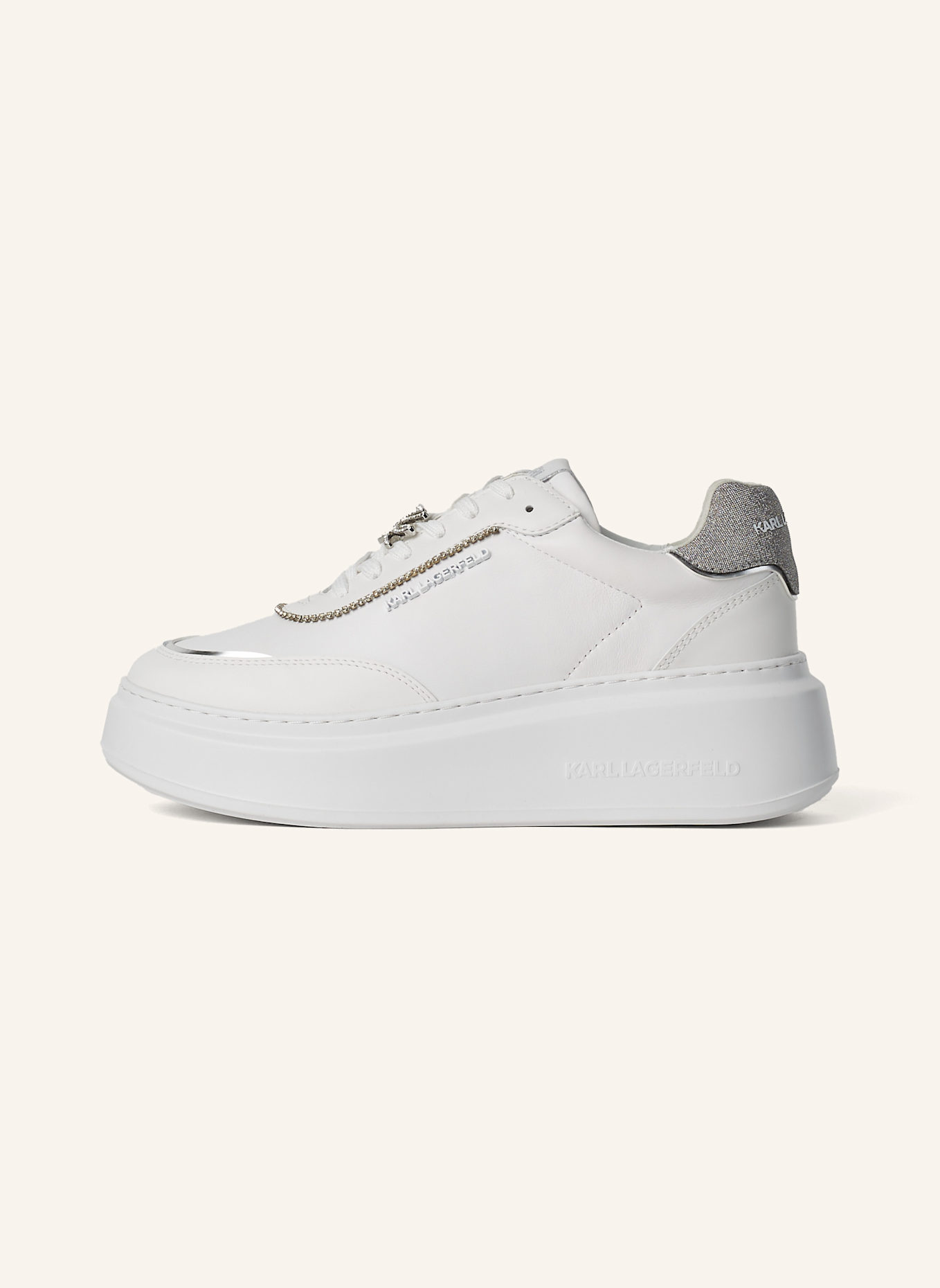 KARL LAGERFELD Sneaker, Farbe: WEISS (Bild 3)