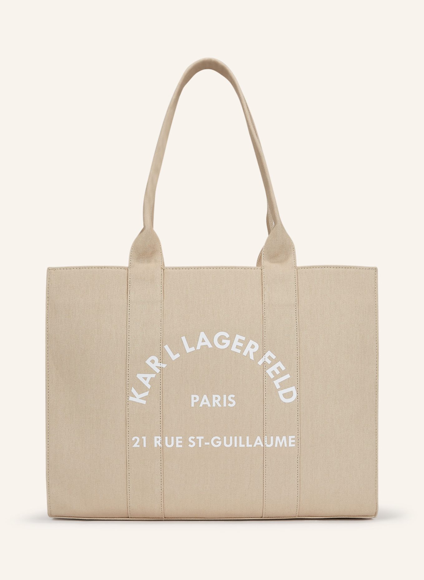 KARL LAGERFELD Shopper, Farbe: BEIGE (Bild 7)