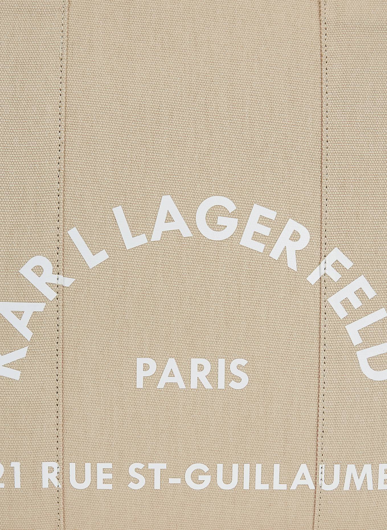 KARL LAGERFELD Shopper, Farbe: BEIGE (Bild 3)