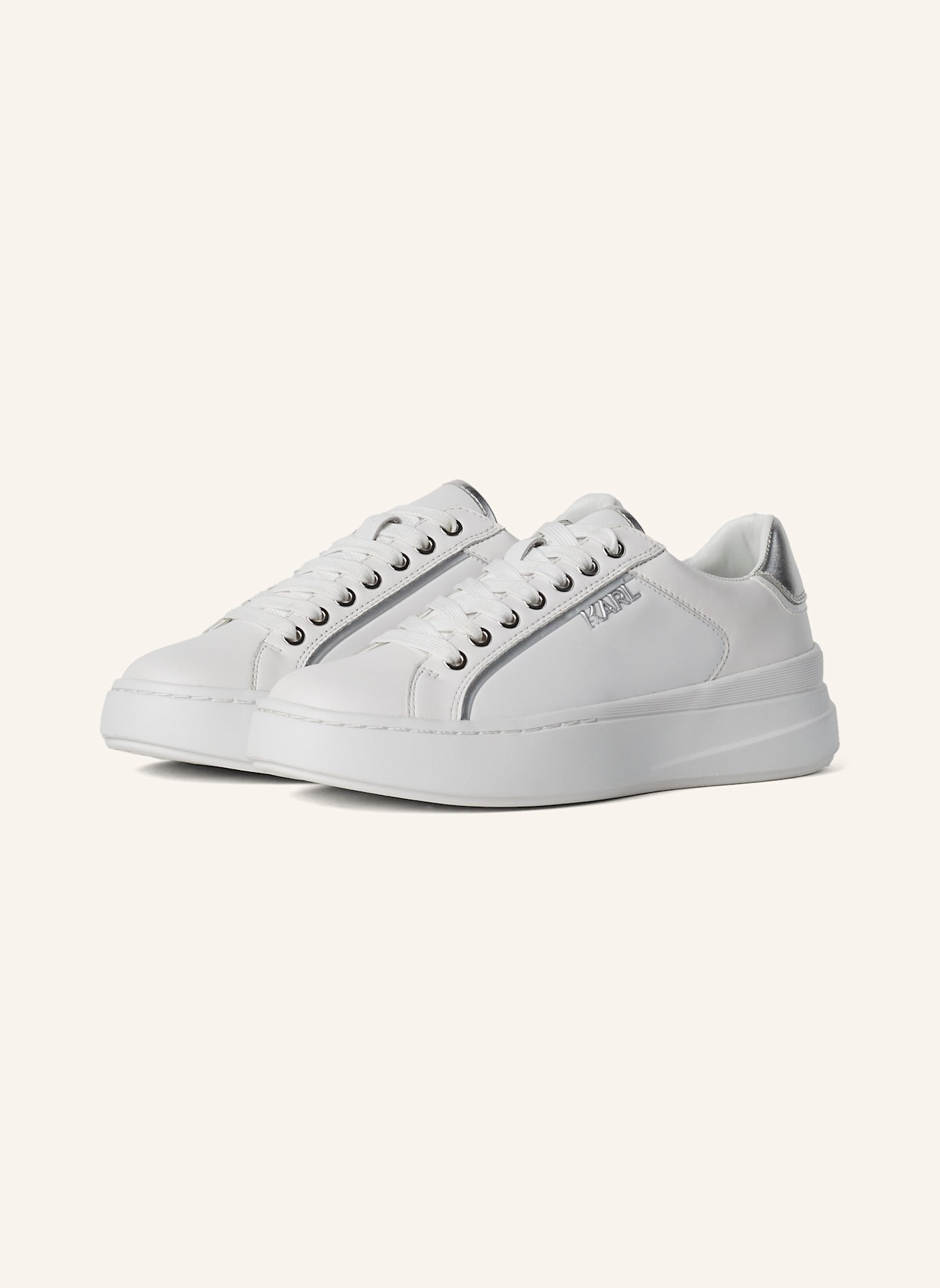 KARL LAGERFELD Sneaker, Farbe: WEISS (Bild 2)