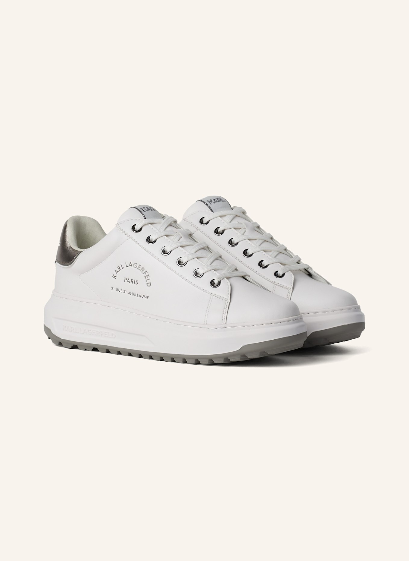 KARL LAGERFELD Sneaker, Farbe: WEISS (Bild 1)