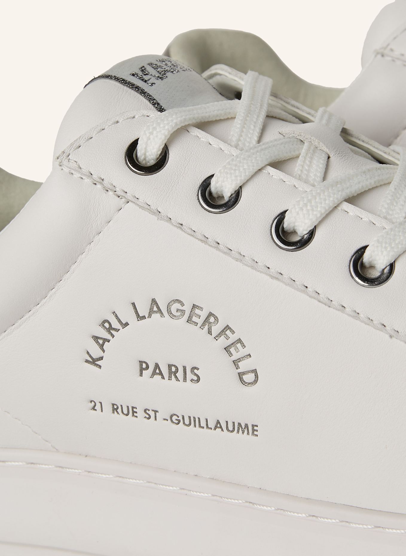 KARL LAGERFELD Sneaker, Farbe: WEISS (Bild 5)