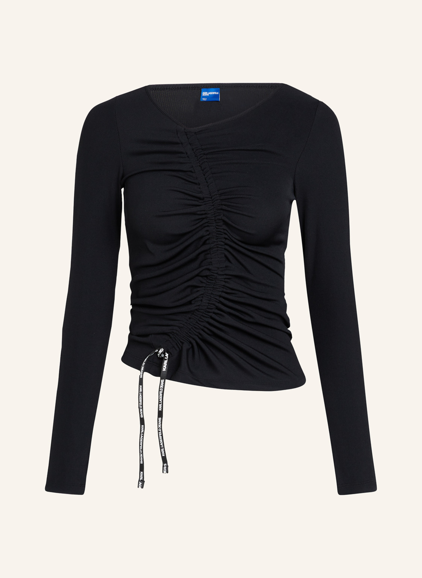 KARL LAGERFELD JEANS Top, Farbe: SCHWARZ (Bild 1)