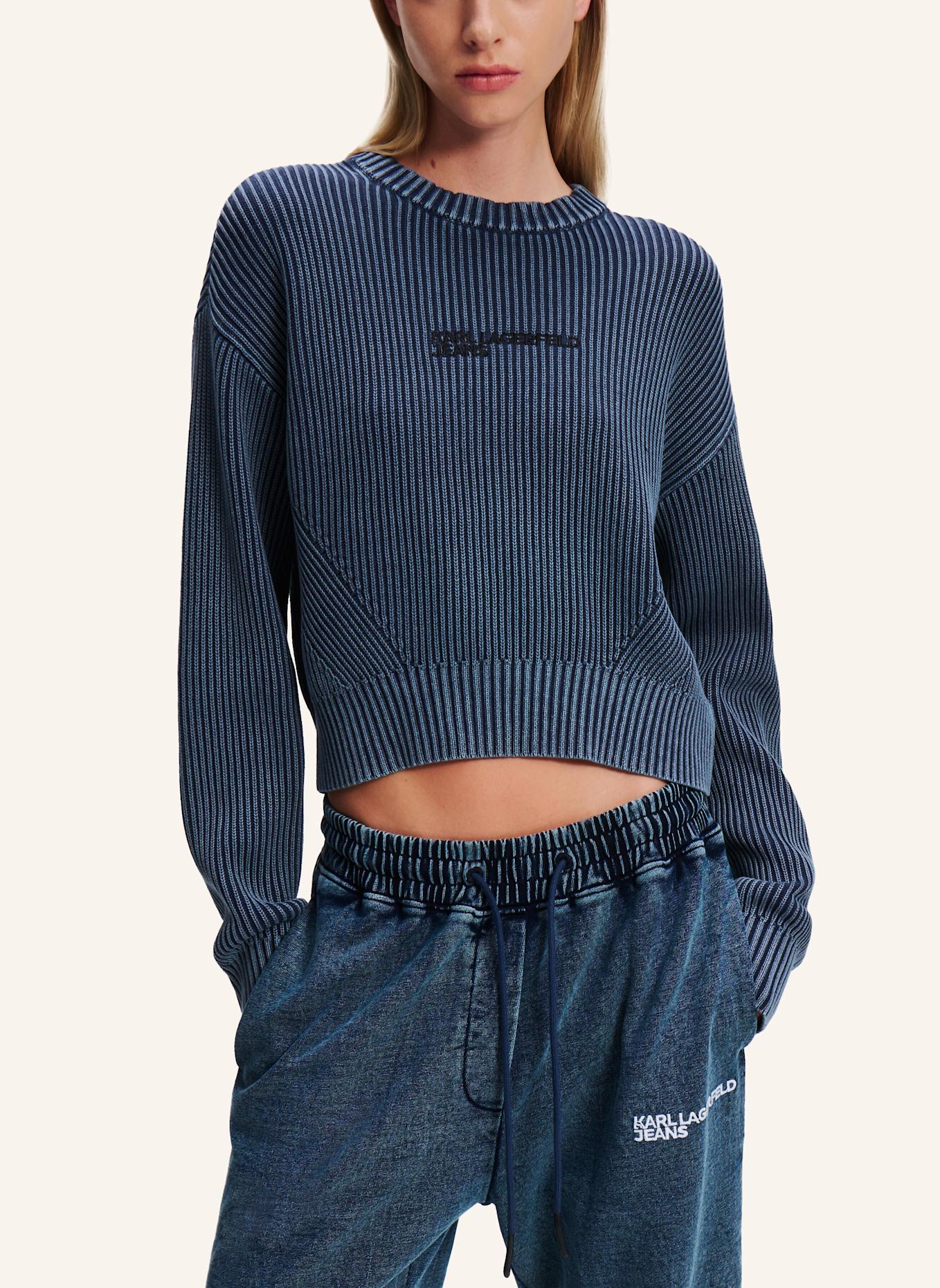 KARL LAGERFELD JEANS Sweatshirt, Farbe: BLAU (Bild 5)