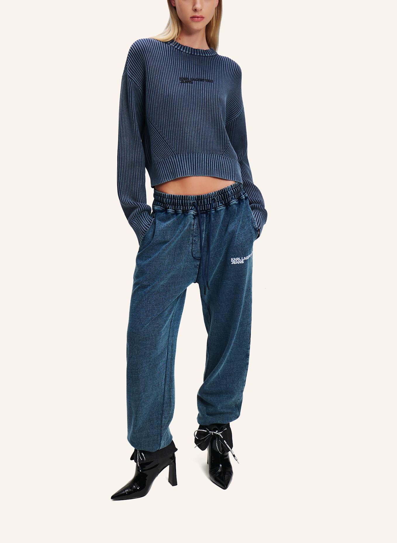 KARL LAGERFELD JEANS Sweatshirt, Farbe: BLAU (Bild 3)