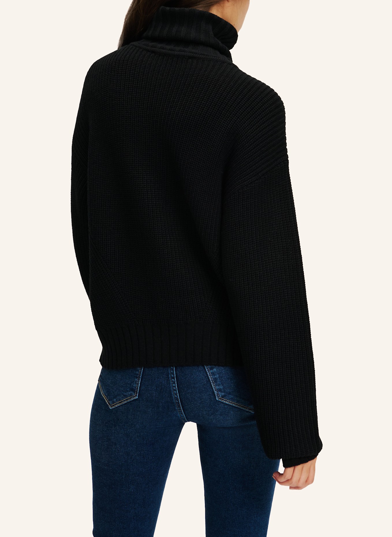 KARL LAGERFELD JEANS Sweatshirt, Farbe: SCHWARZ (Bild 2)