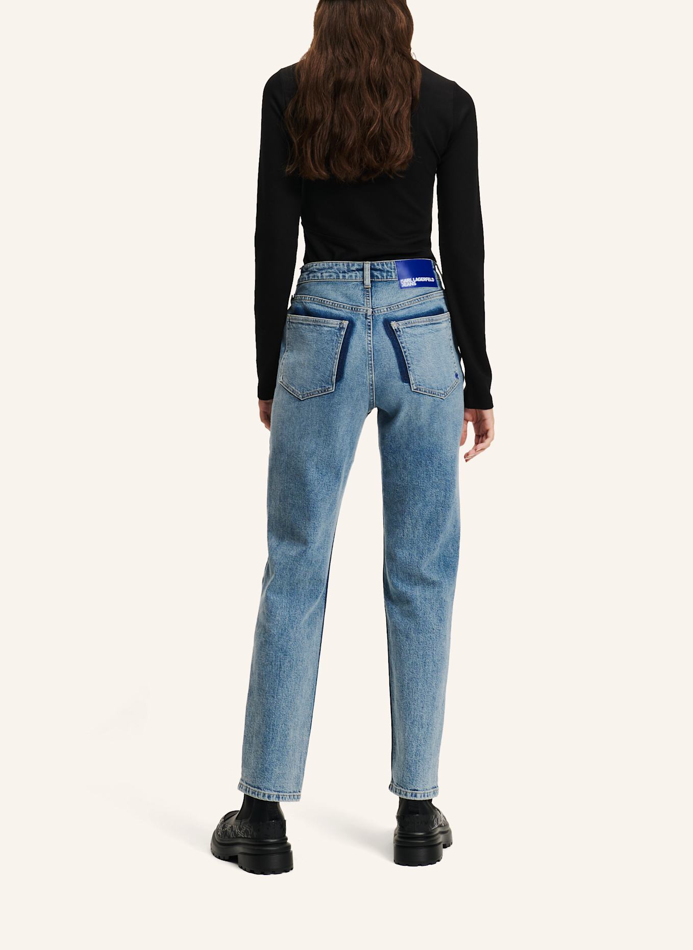 KARL LAGERFELD JEANS Jeans, Farbe: BLAU (Bild 2)