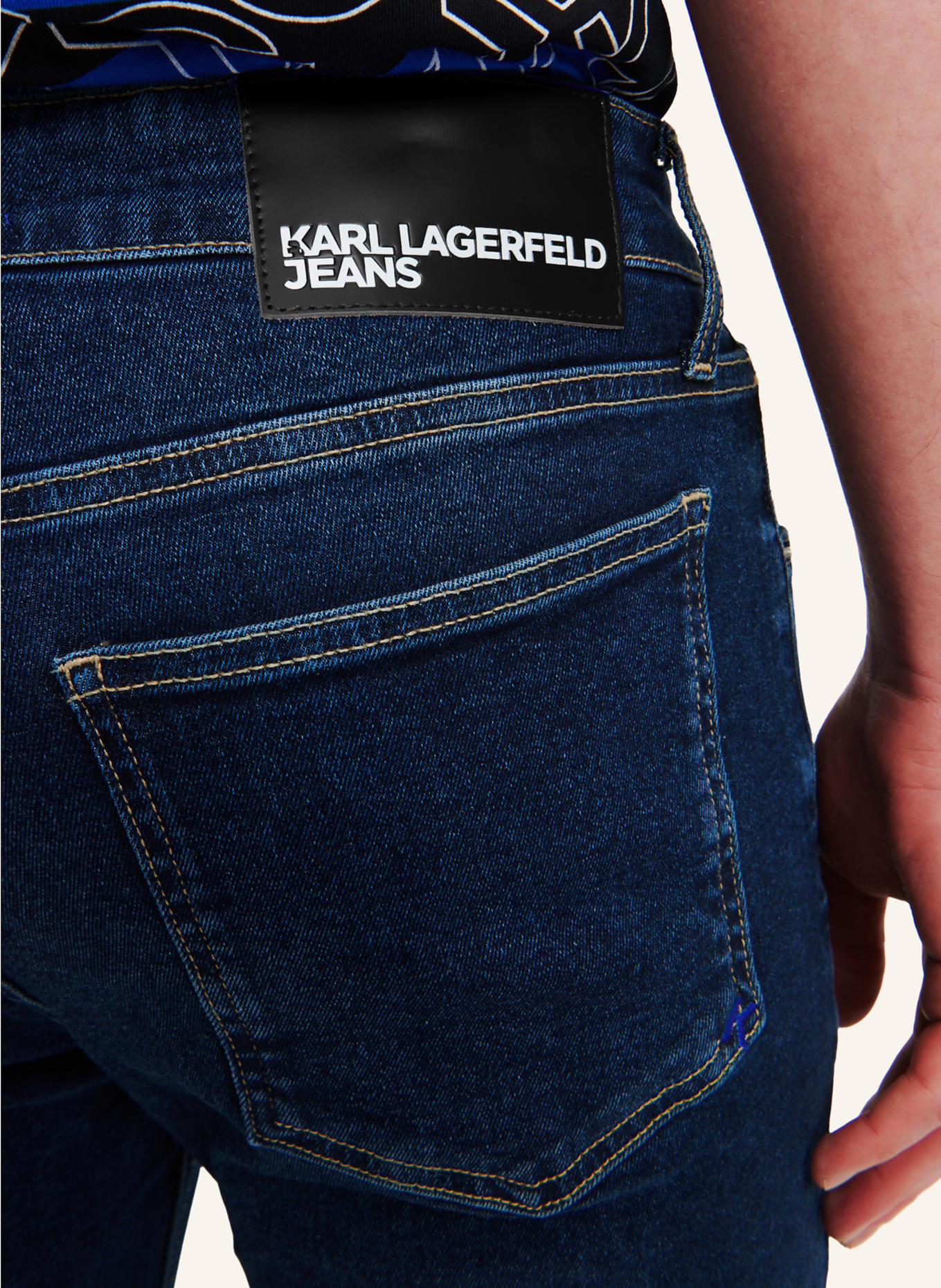 KARL LAGERFELD JEANS Jeans, Farbe: DUNKELBLAU (Bild 4)