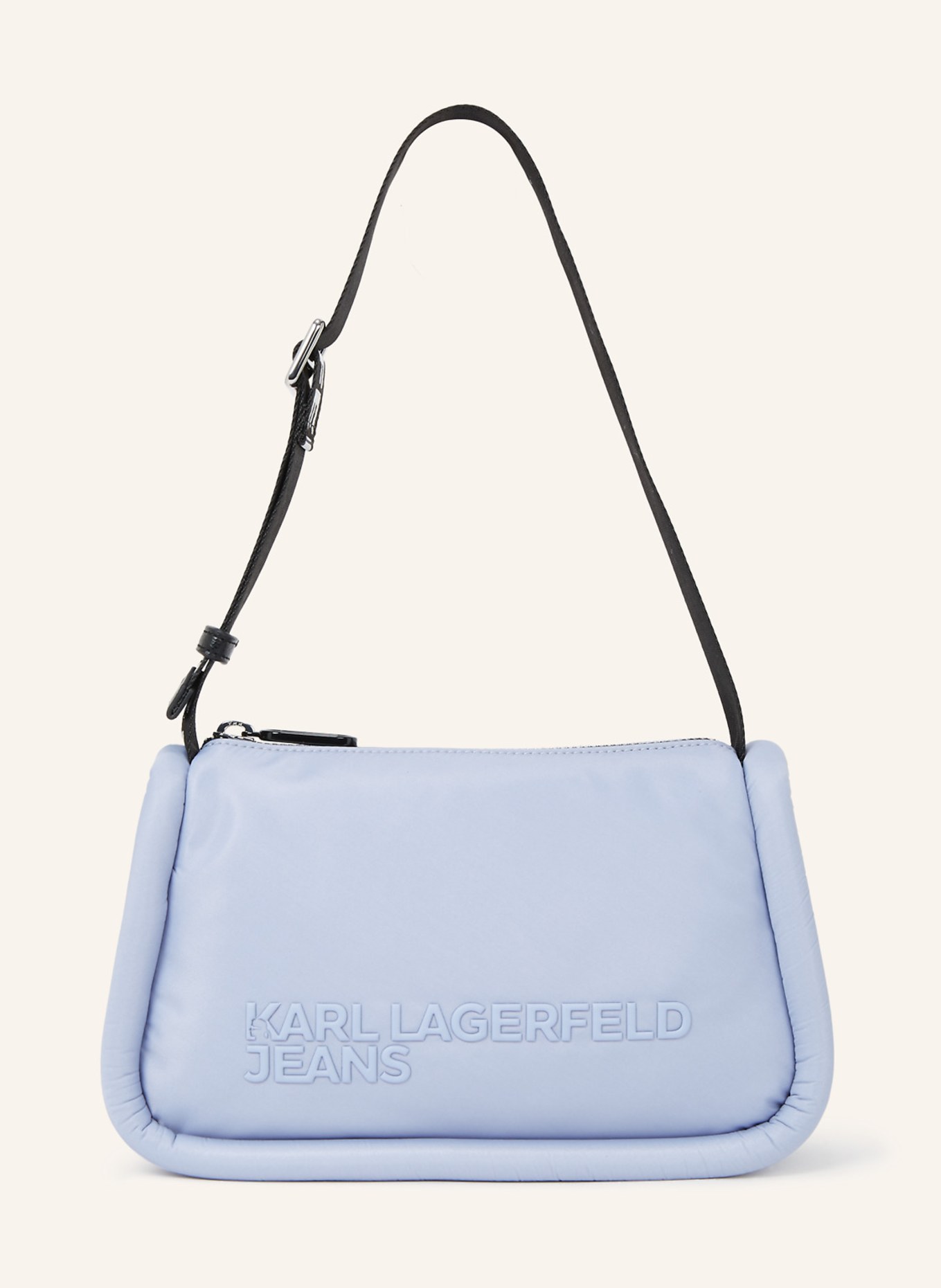 KARL LAGERFELD JEANS Schultertasche, Farbe: HELLBLAU (Bild 1)