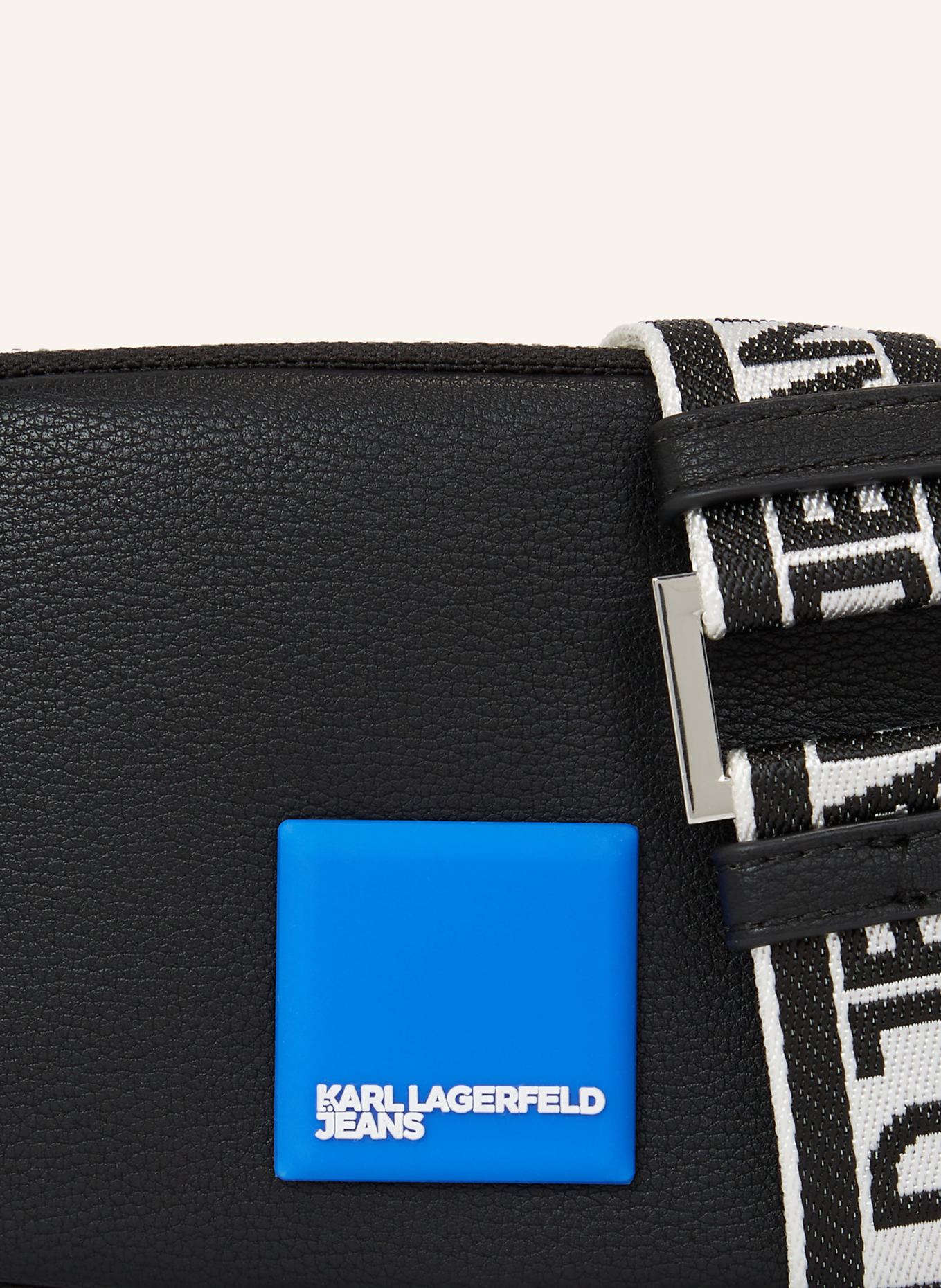 KARL LAGERFELD JEANS Umhängetasche, Farbe: SCHWARZ (Bild 4)