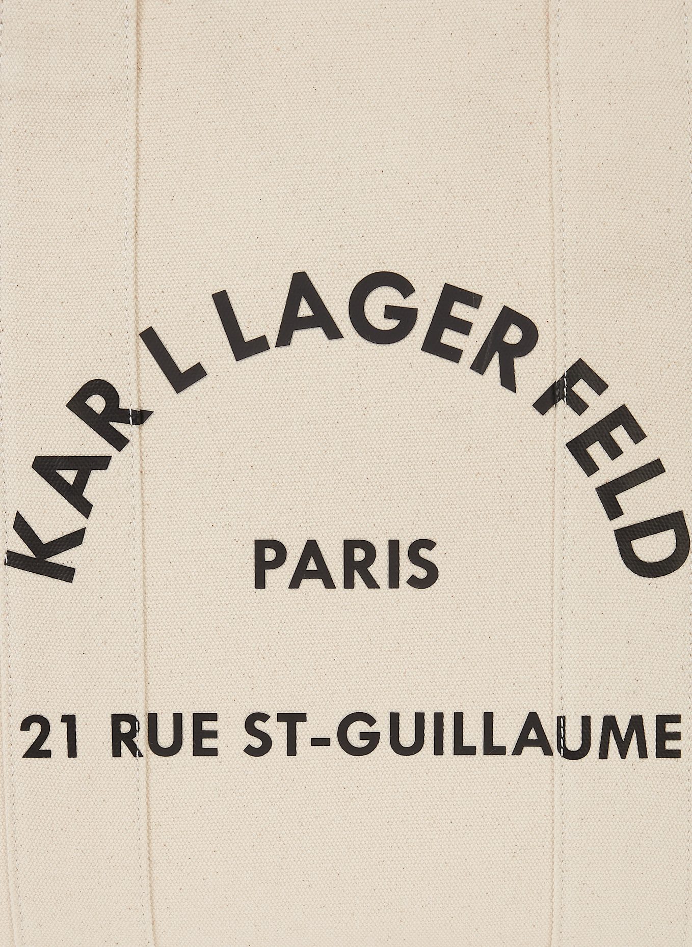 KARL LAGERFELD RUE ST-GUILLAUME GROSSER SHOPPER, Farbe: BEIGE (Bild 4)