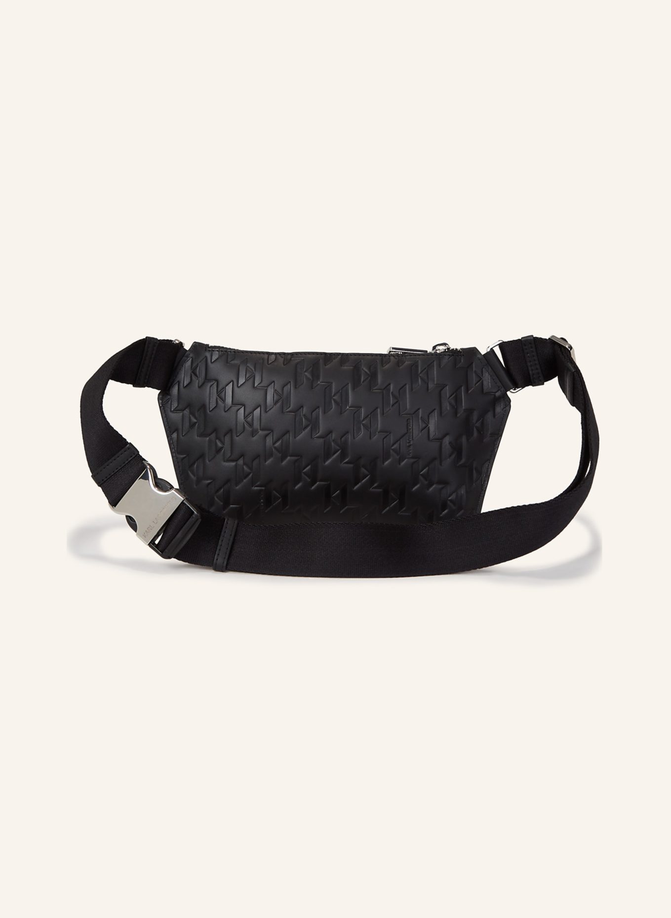 KARL LAGERFELD Gürteltasche: SCHWARZ