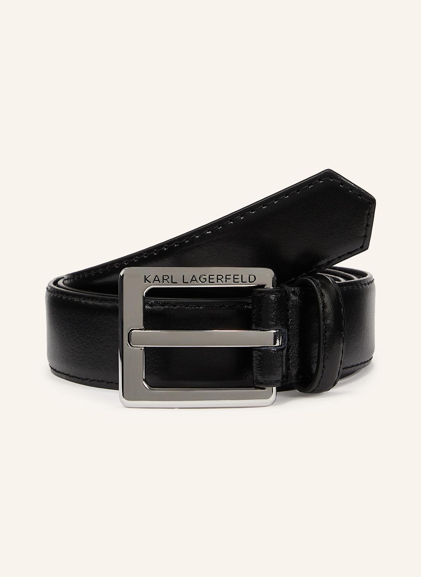 KARL LAGERFELD K/ESSENTIAL BELT, Farbe: SCHWARZ (Bild 1)