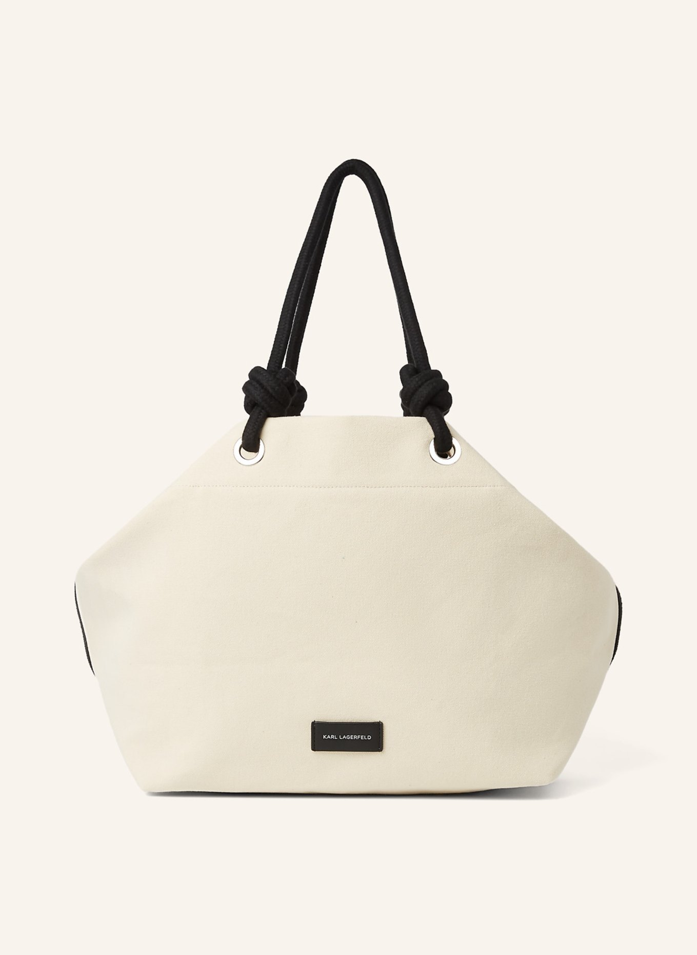 KARL LAGERFELD Strandtasche: BEIGE