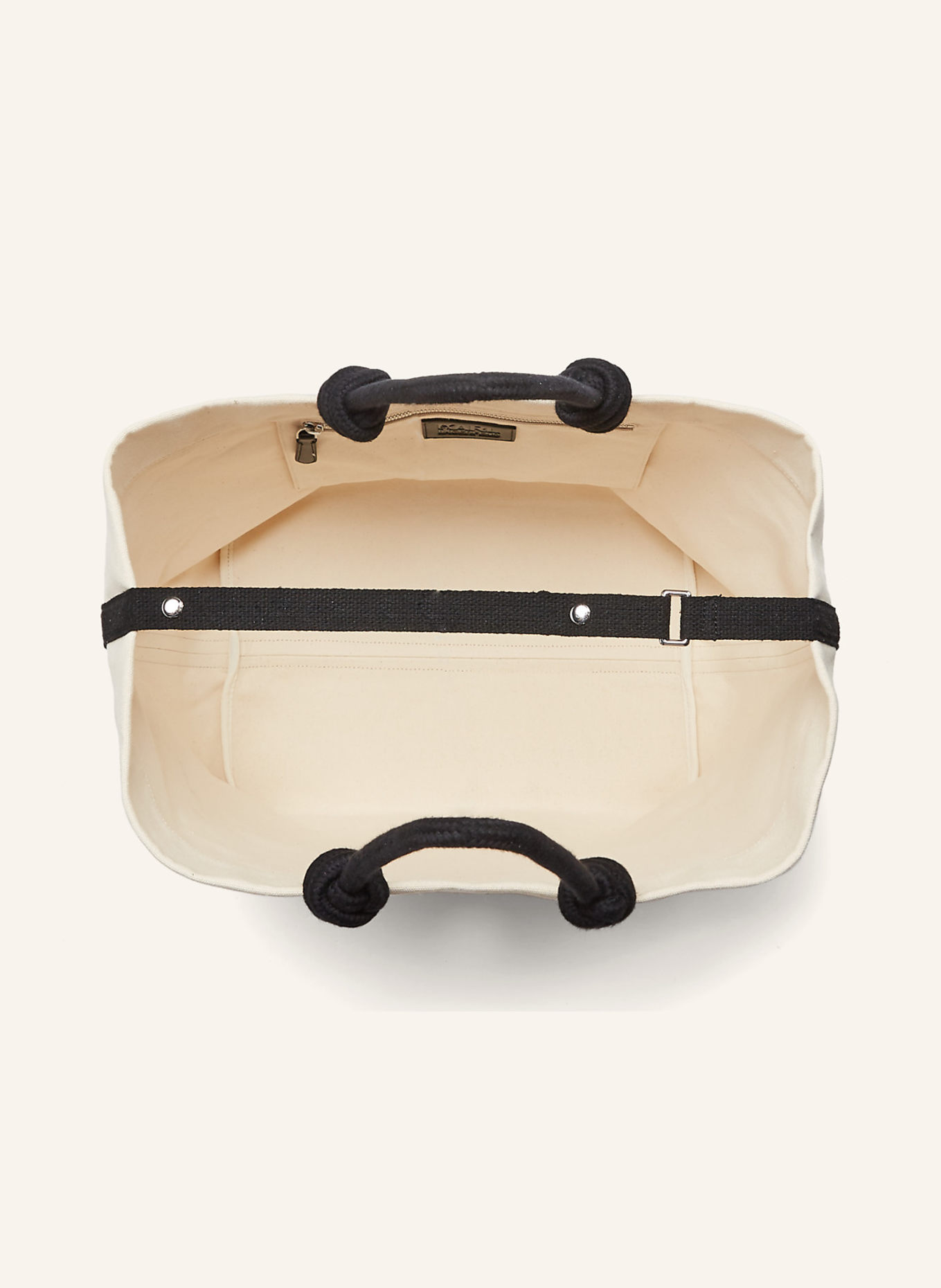 KARL LAGERFELD Strandtasche: BEIGE