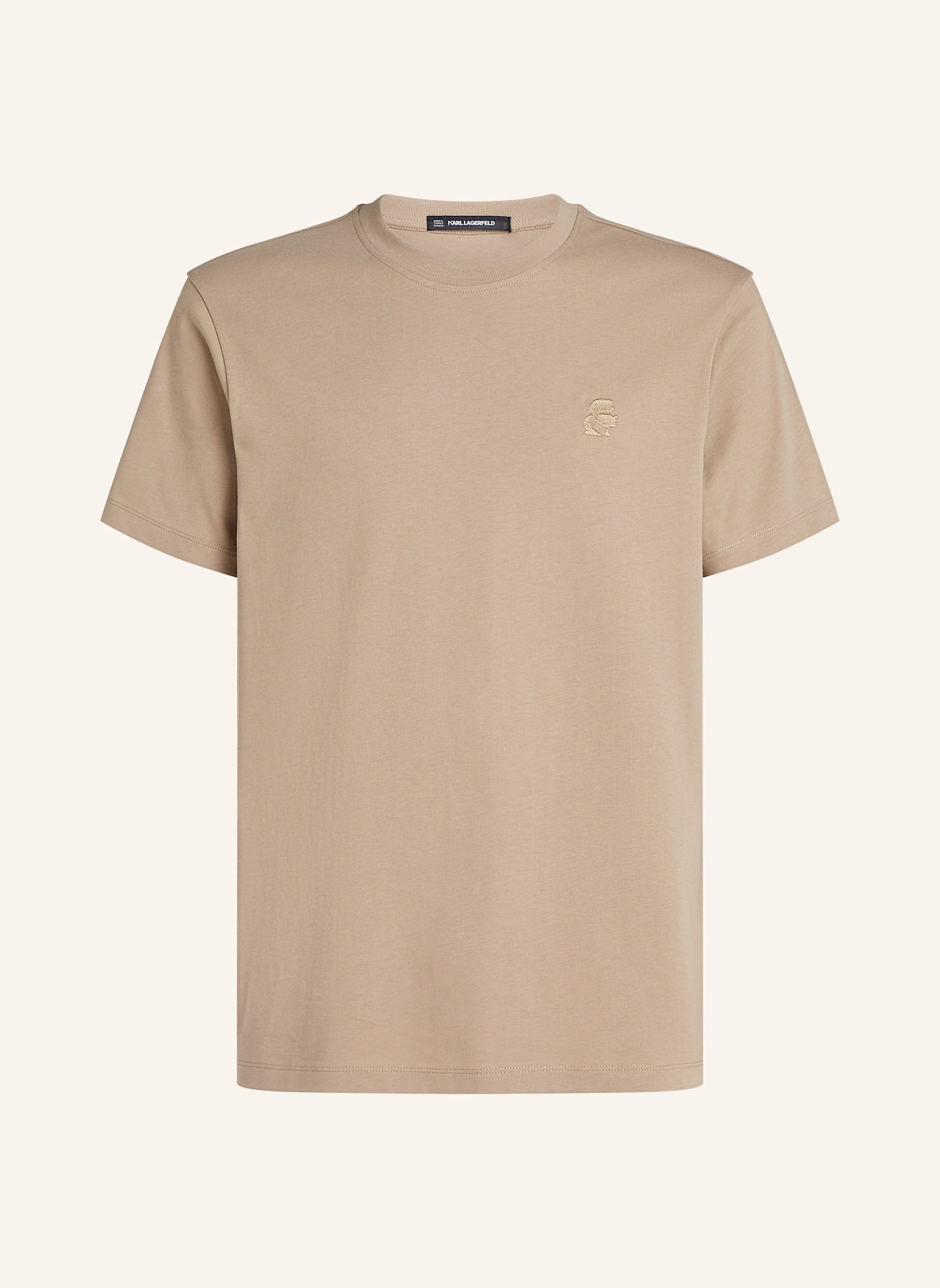 KARL LAGERFELD KARL KAMEO T-SHIRT, Farbe: TAUPE (Bild 1)