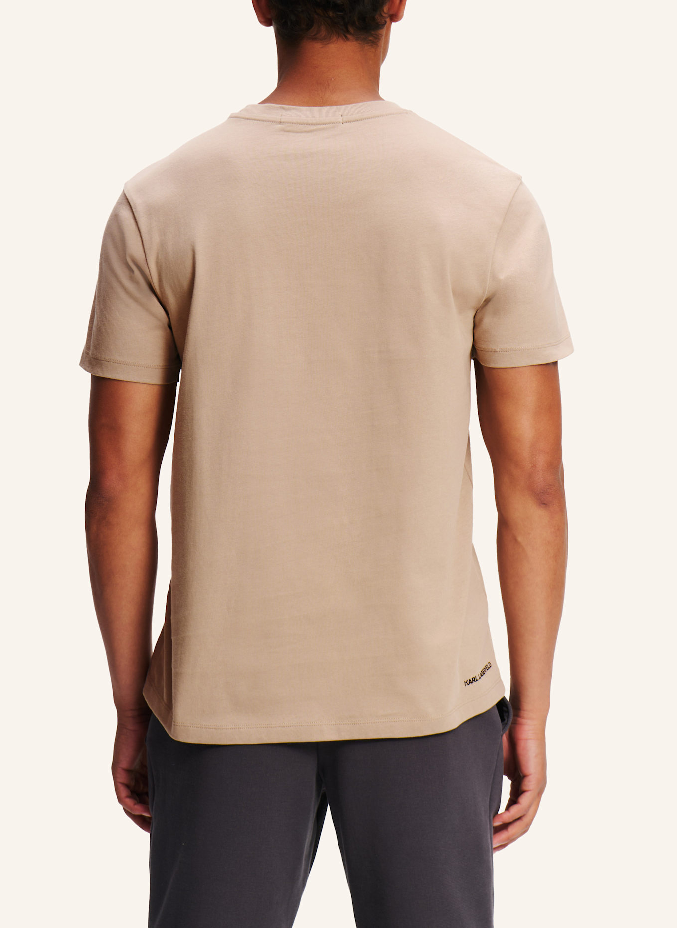 KARL LAGERFELD KARL KAMEO T-SHIRT, Farbe: TAUPE (Bild 2)