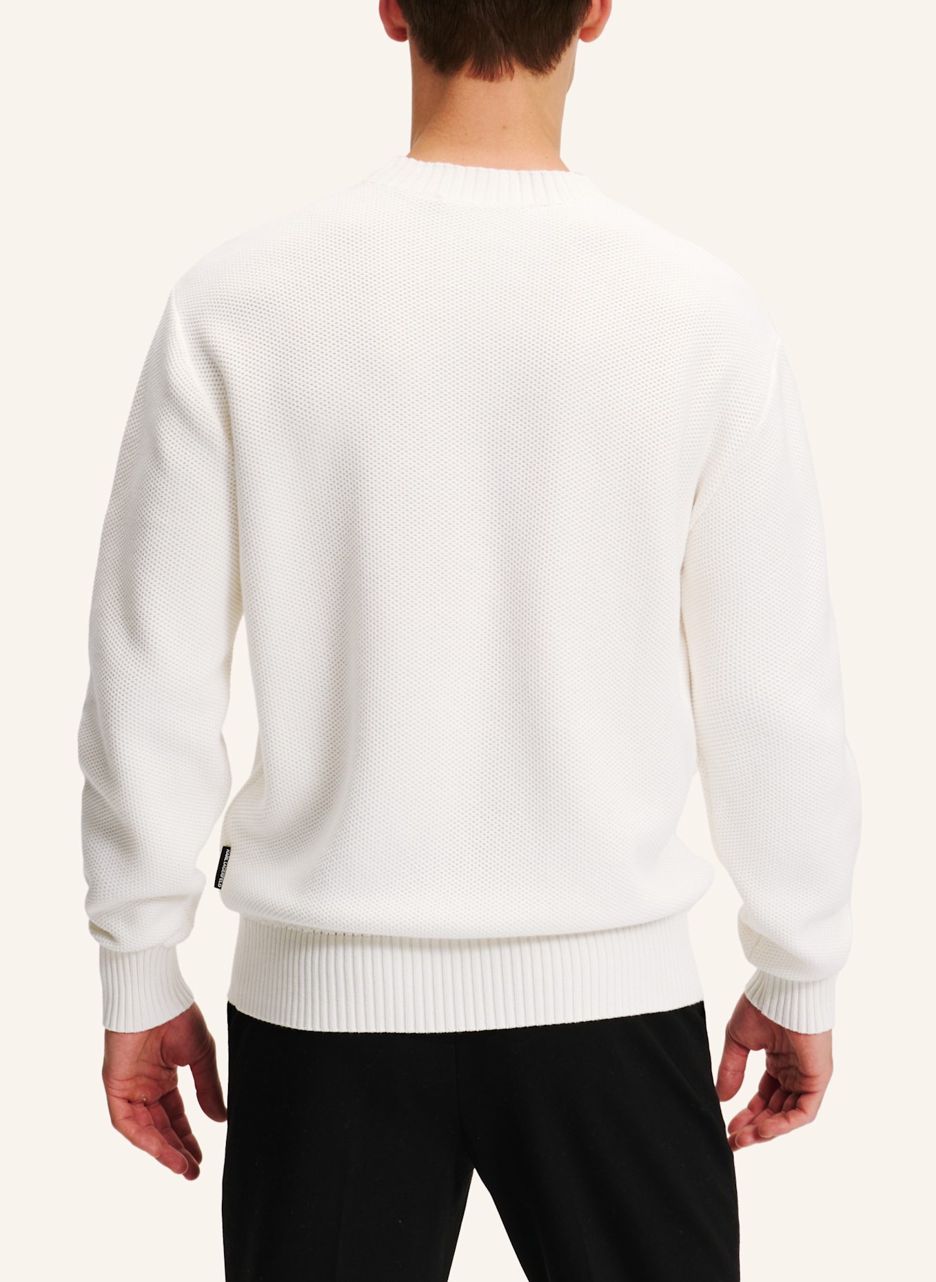 KARL LAGERFELD HOTEL KARL PULLOVER, Farbe: BEIGE (Bild 2)