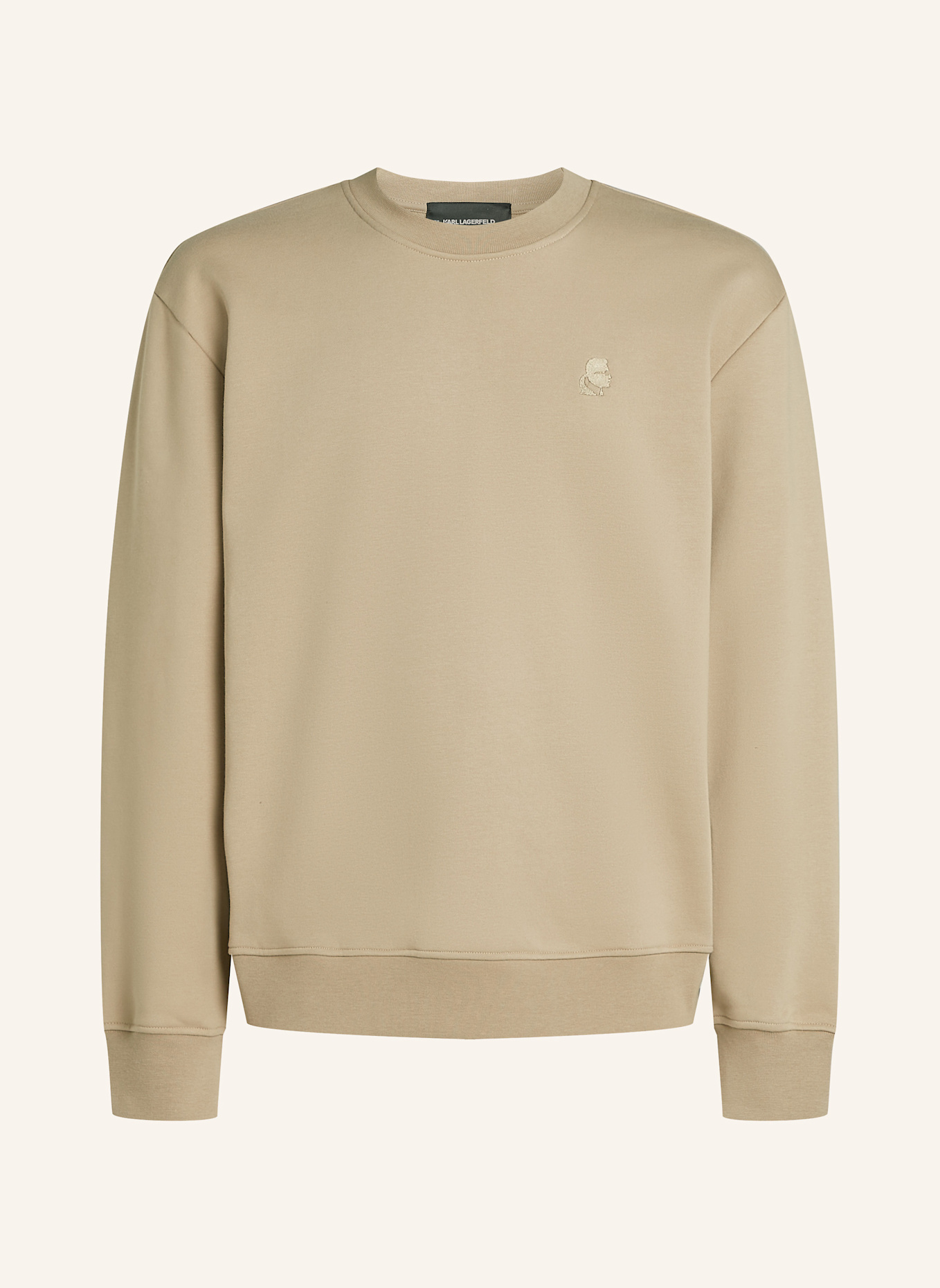 KARL LAGERFELD KARL KAMEO SWEATSHIRT, Farbe: TAUPE (Bild 1)