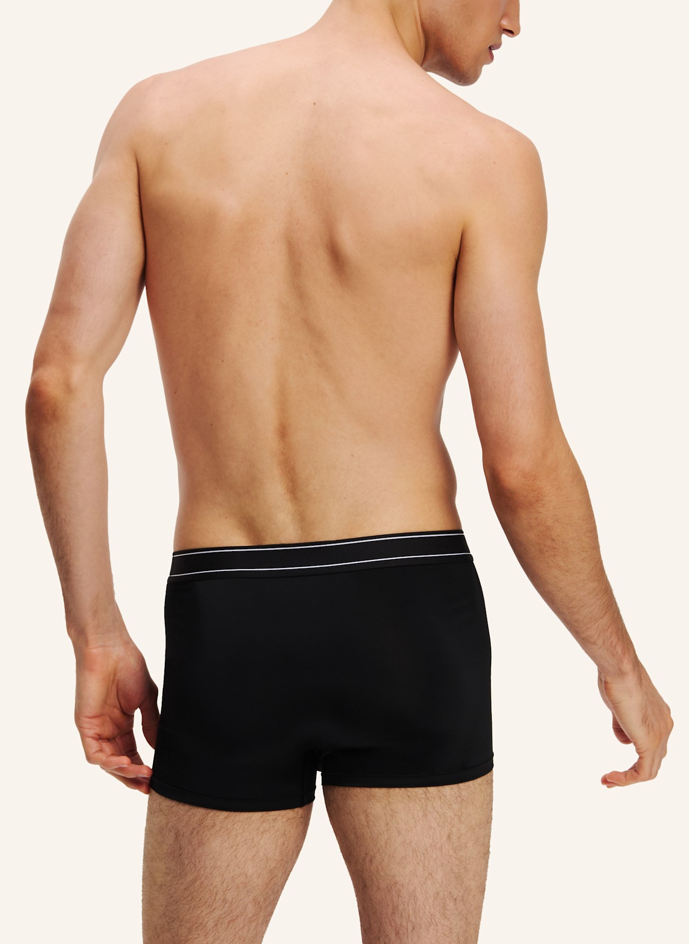 KARL LAGERFELD LEICHTE BOXERSHORTS MIT KARL-LOGO €“ 3ER-SET, Farbe: SCHWARZ (Bild 3)