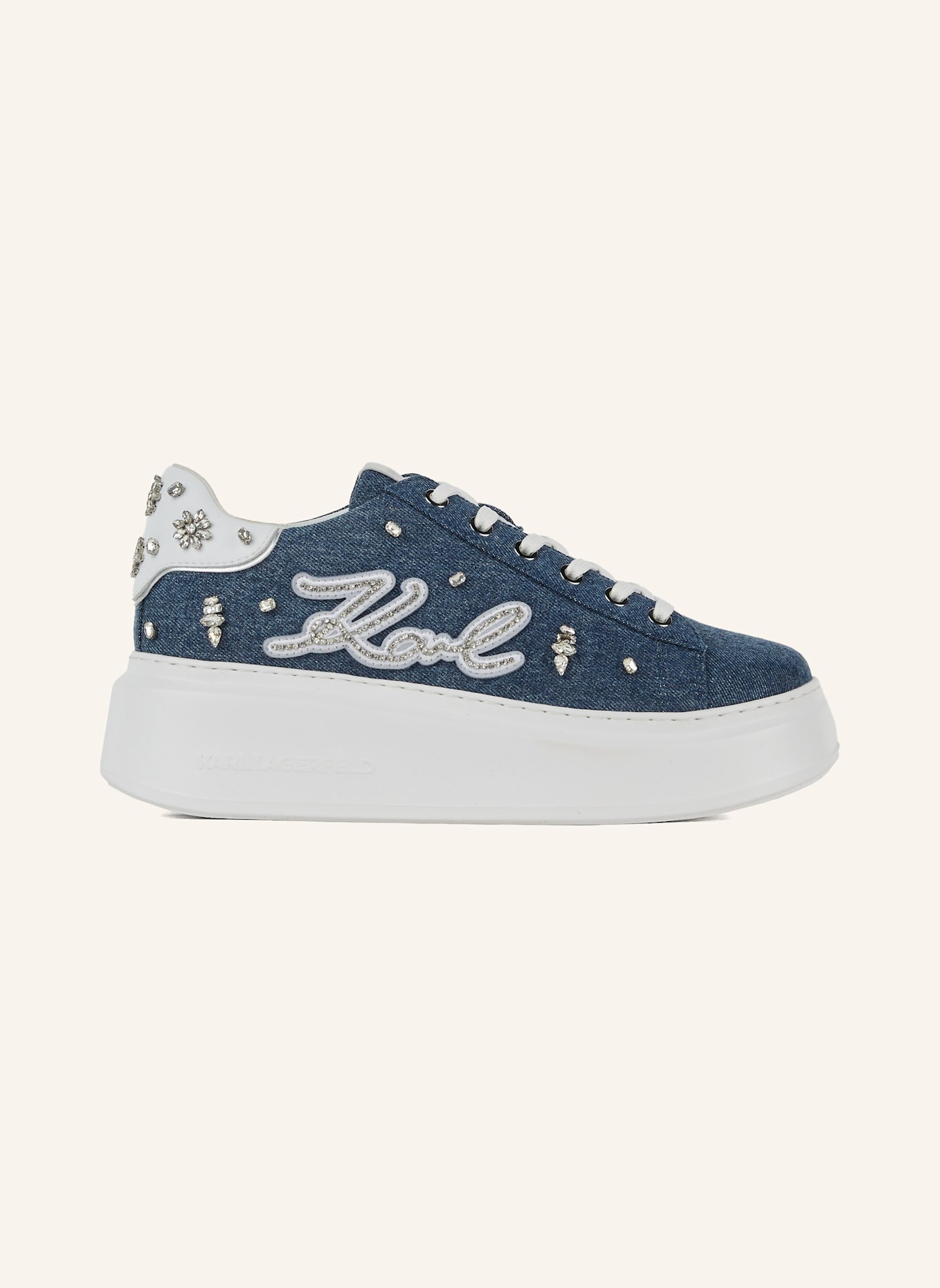 KARL LAGERFELD Sneaker, Farbe: BLAU (Bild 3)