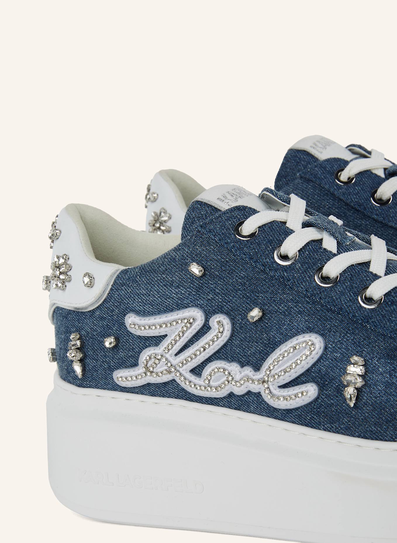 KARL LAGERFELD Sneaker, Farbe: BLAU (Bild 4)