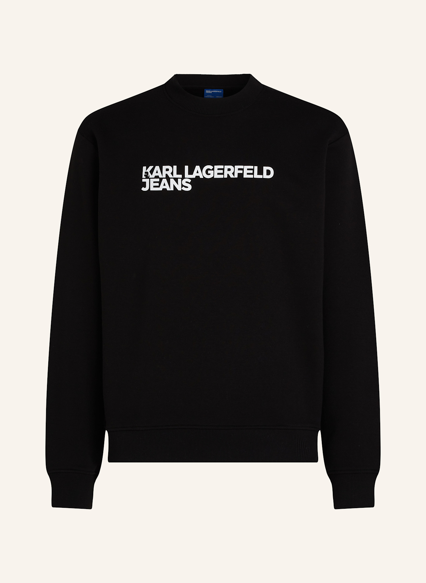 KARL LAGERFELD JEANS Sweatshirt: SCHWARZ