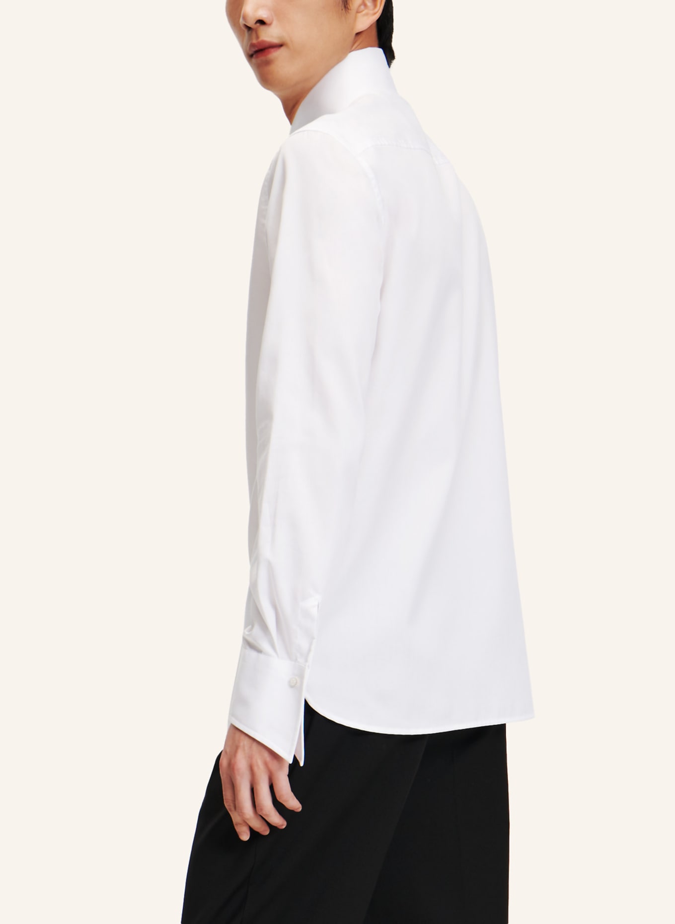 KARL LAGERFELD Hemd: WEISS